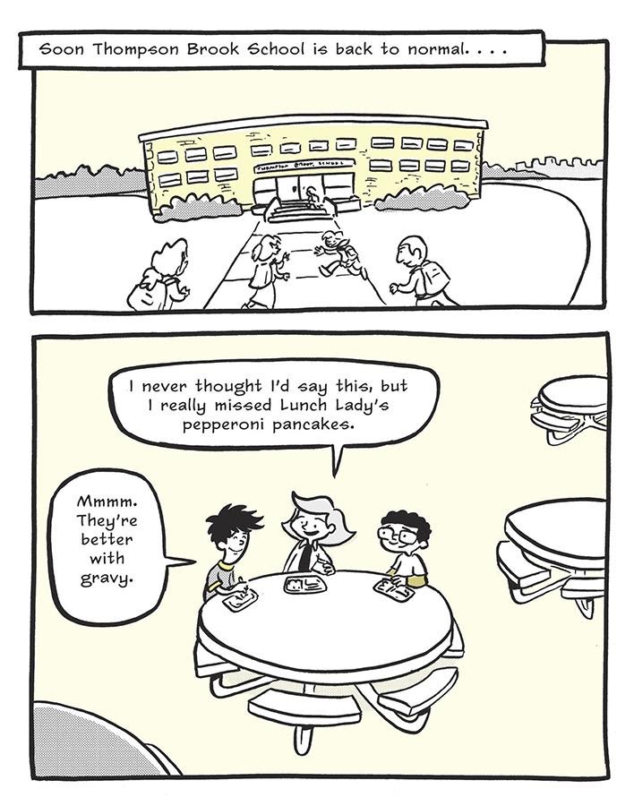 Read online Lunch Lady and the Schoolwide Scuffle comic -  Issue # TPB - 85