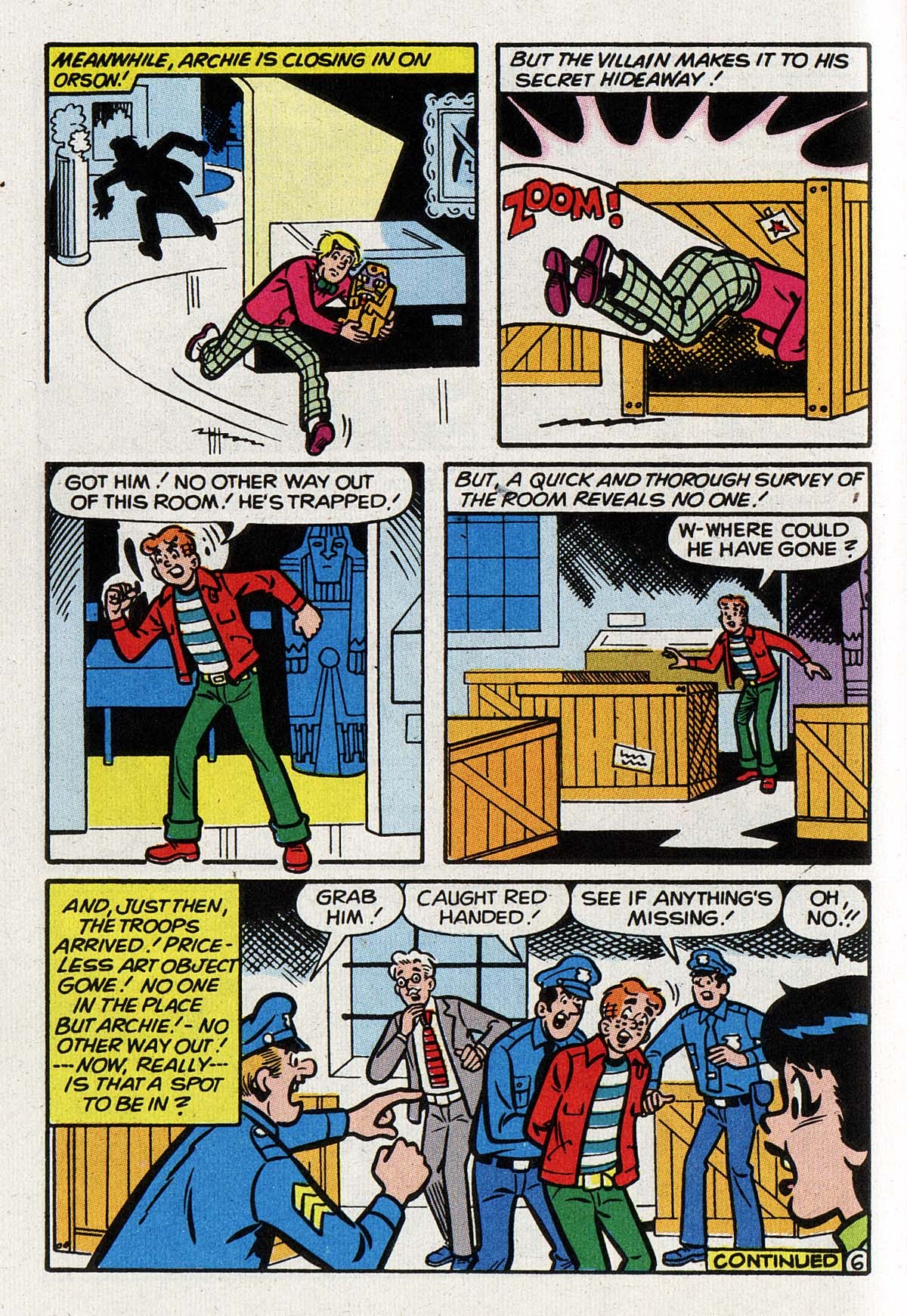 Read online Archie's Double Digest Magazine comic -  Issue #141 - 137