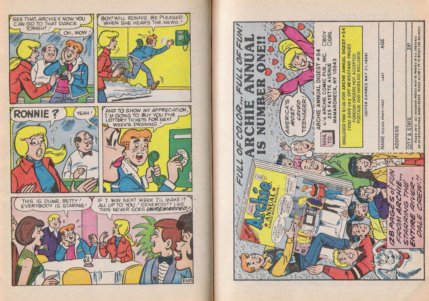 Read online Archie Digest Magazine comic -  Issue #96 - 33