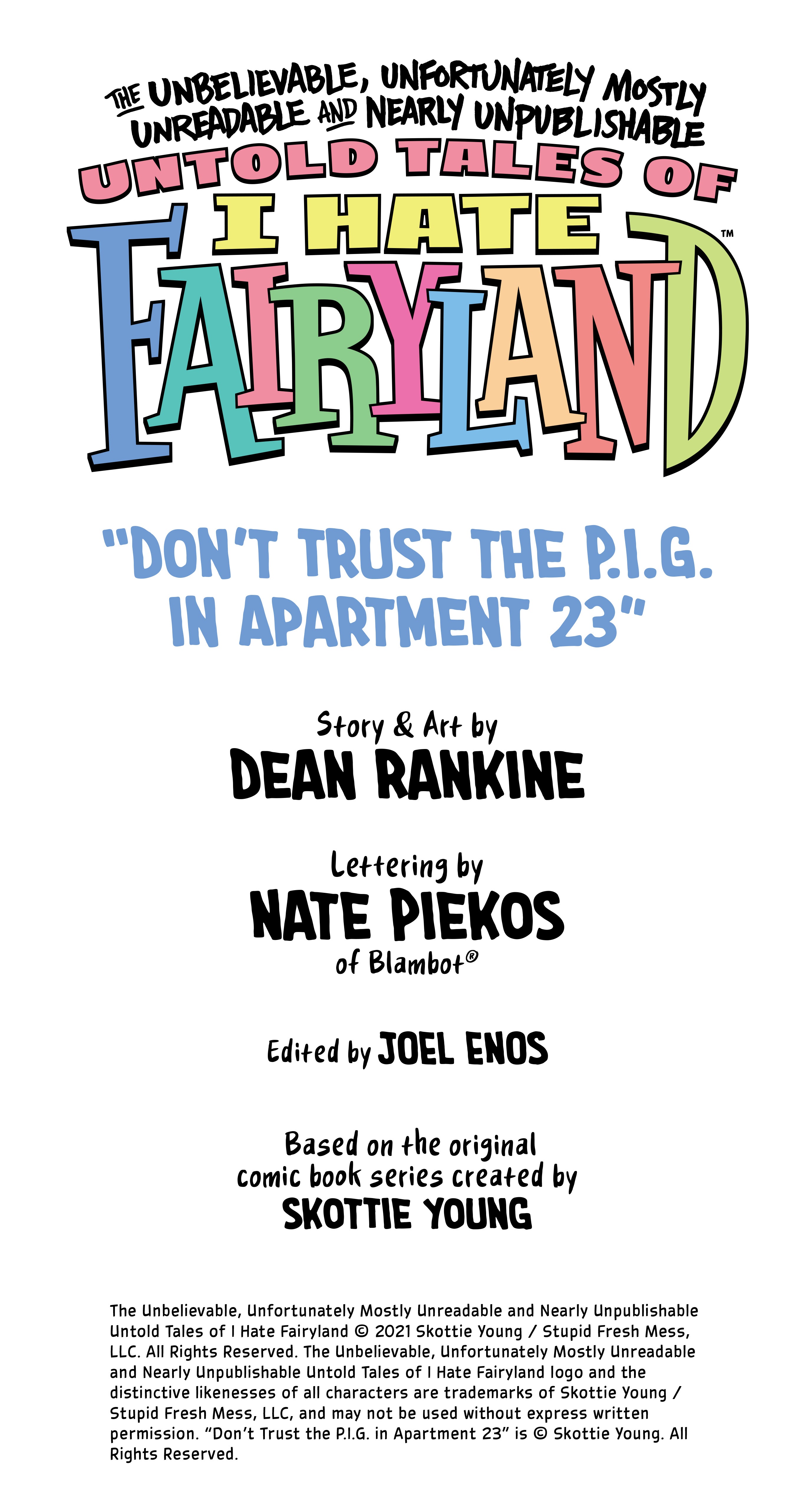 Read online Untold Tales of I Hate Fairyland (2021) comic -  Issue #1 - 1