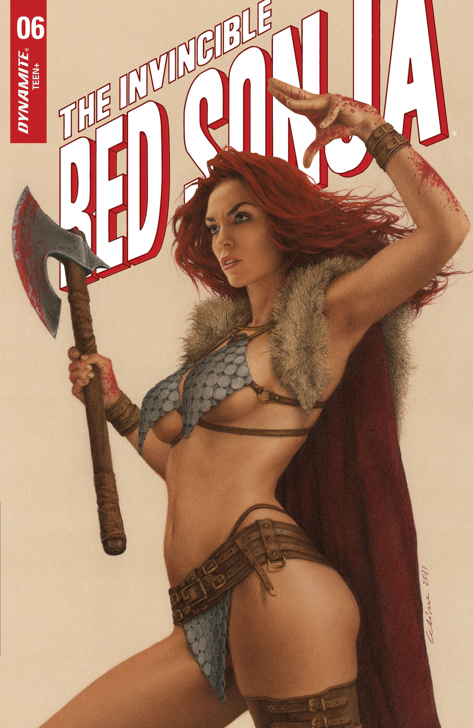 Read online The Invincible Red Sonja comic -  Issue #6 - 3