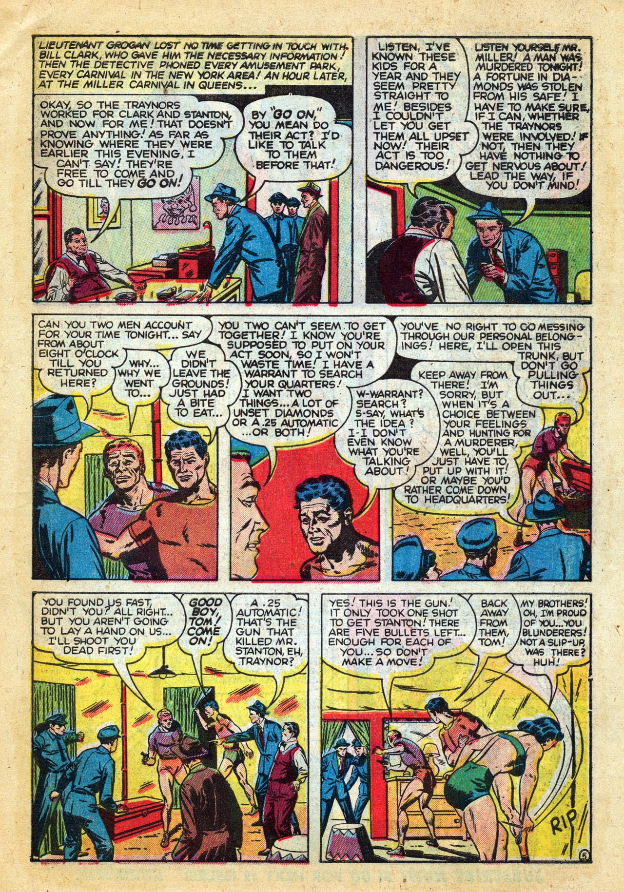 Read online Crime Cases Comics (1951) comic -  Issue #6 - 31