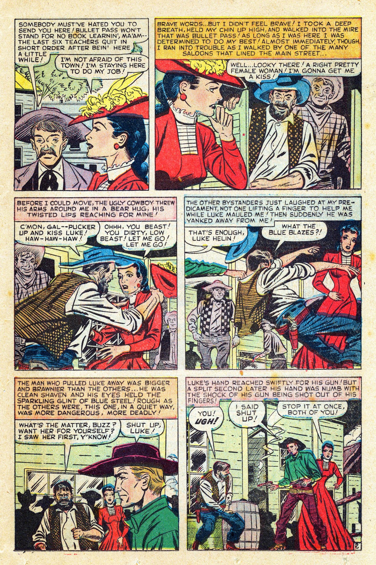 Read online Cowboy Romances comic -  Issue #3 - 29