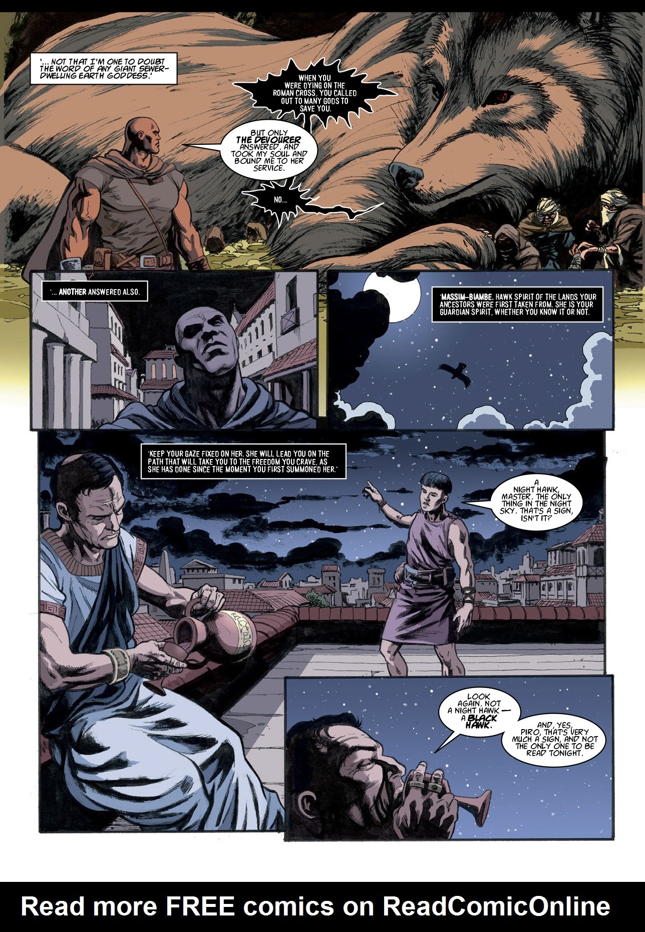 Read online Aquila comic -  Issue # _TPB - 83