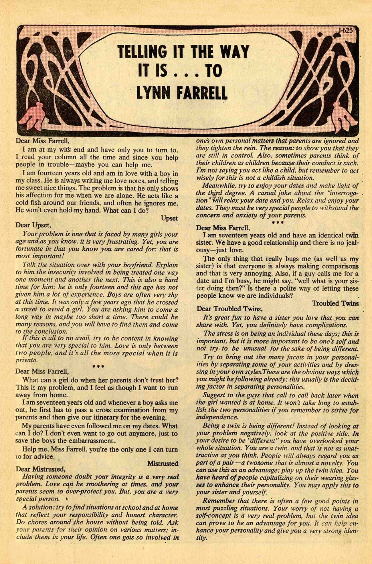 Read online Heart Throbs comic -  Issue #128 - 23
