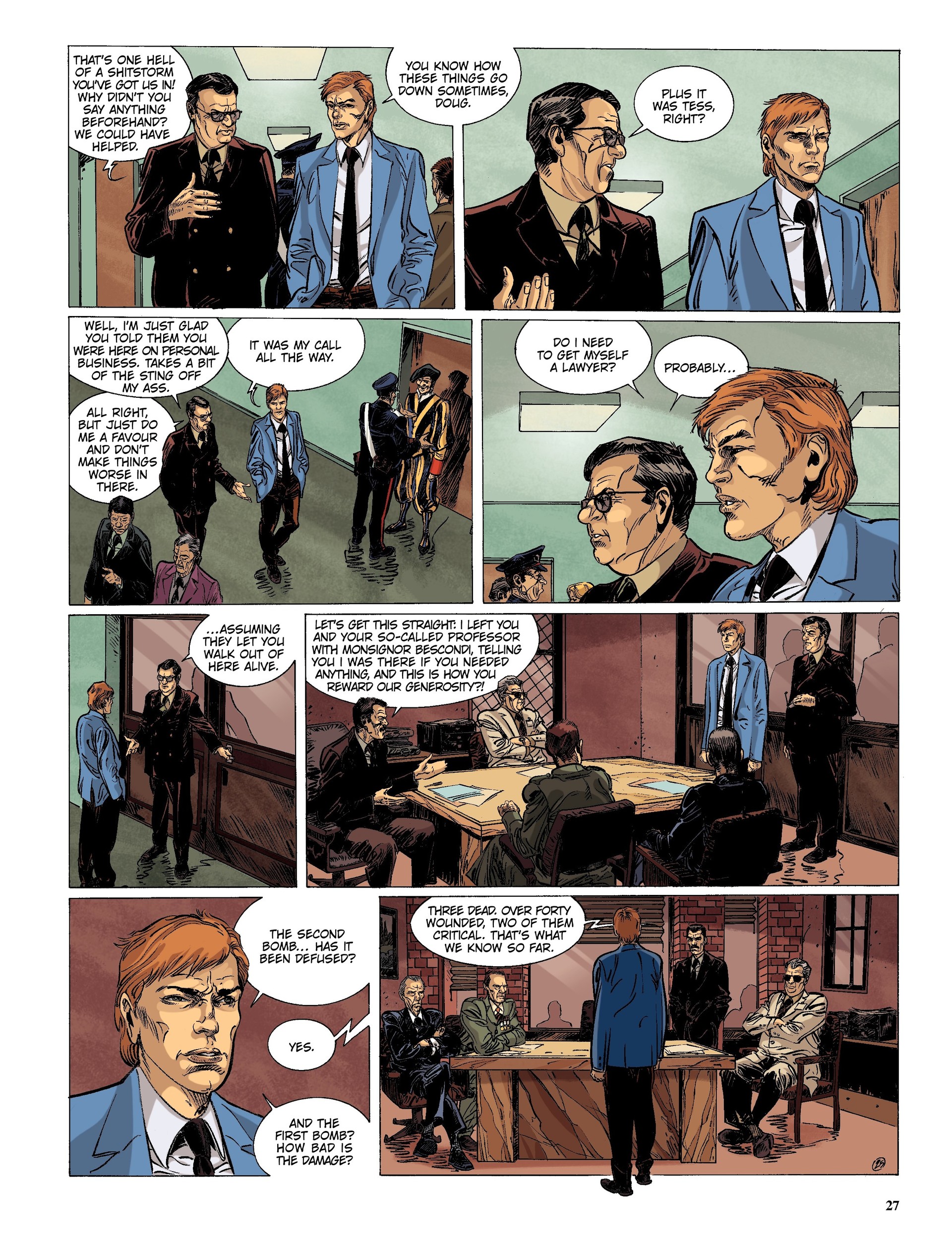 Read online The Last Templar comic -  Issue #5 - 28