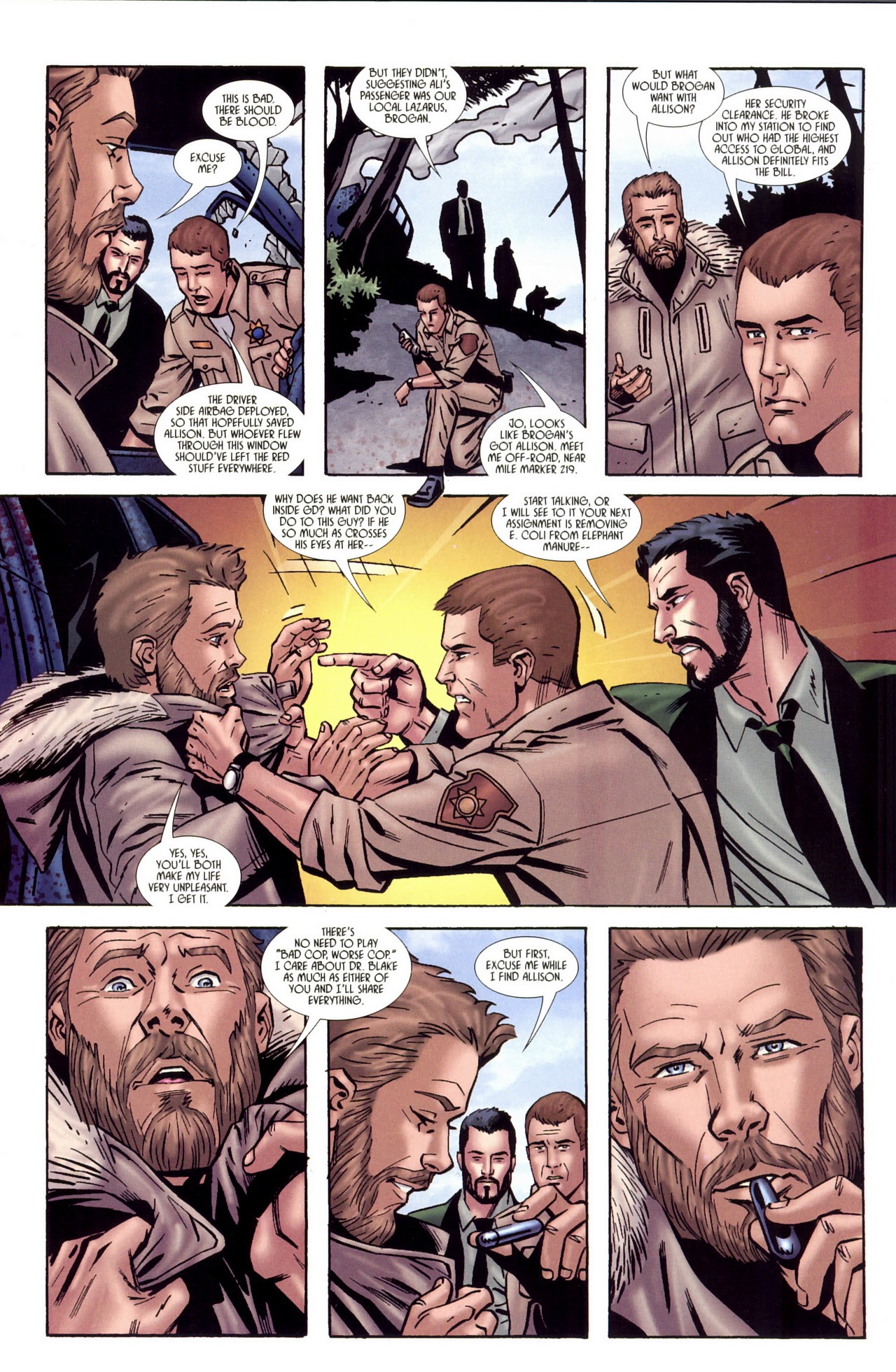 Read online Eureka comic -  Issue #3 - 8