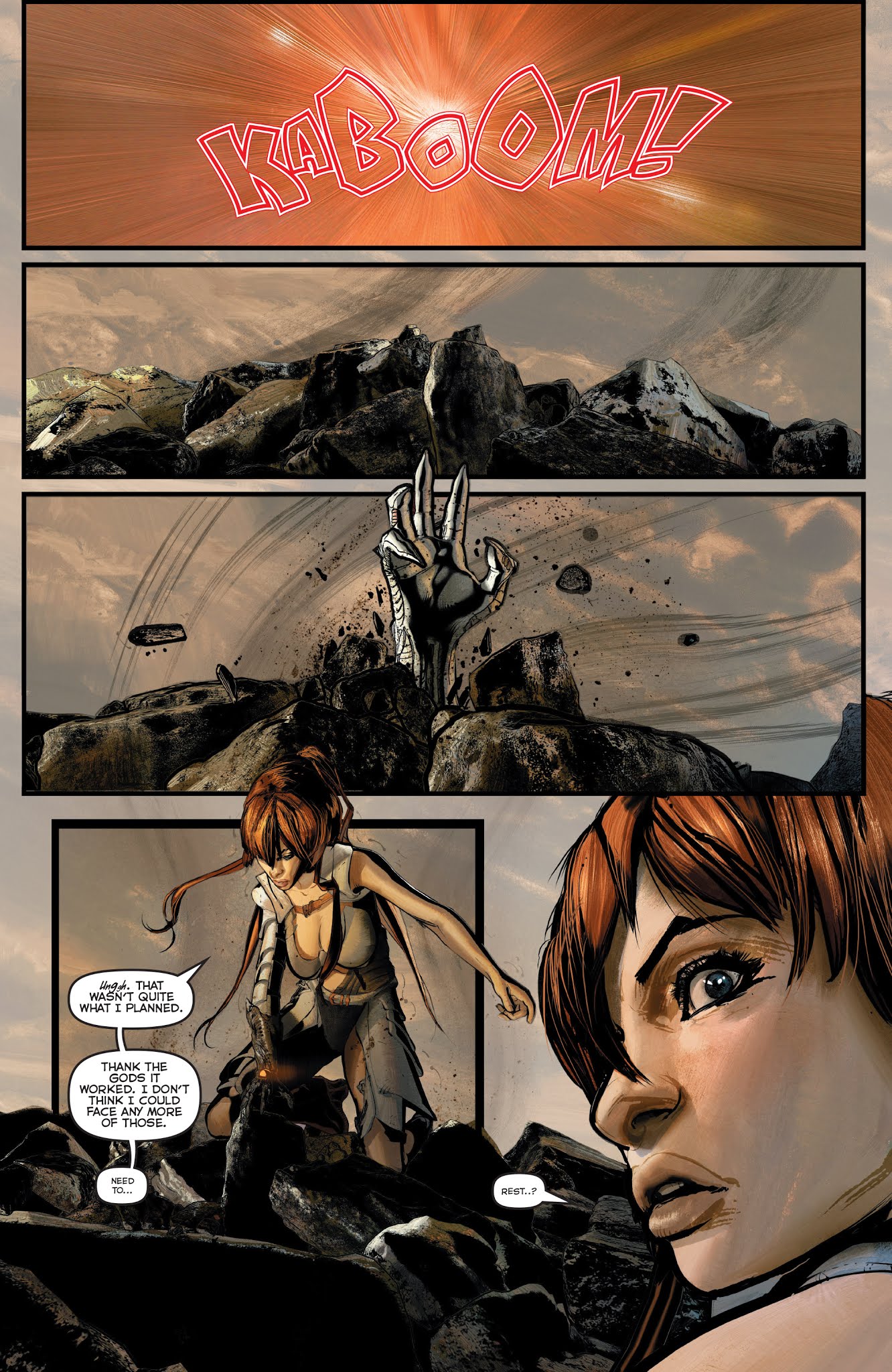 Read online Medieval Spawn and Witchblade comic -  Issue #2 - 6