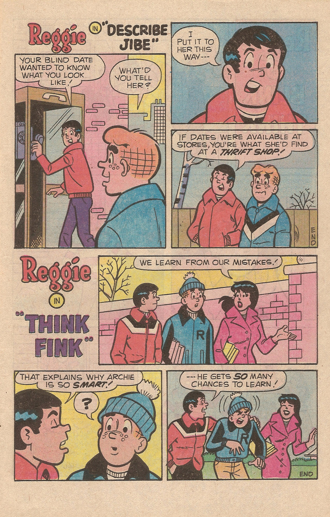 Read online Reggie's Wise Guy Jokes comic -  Issue #49 - 7