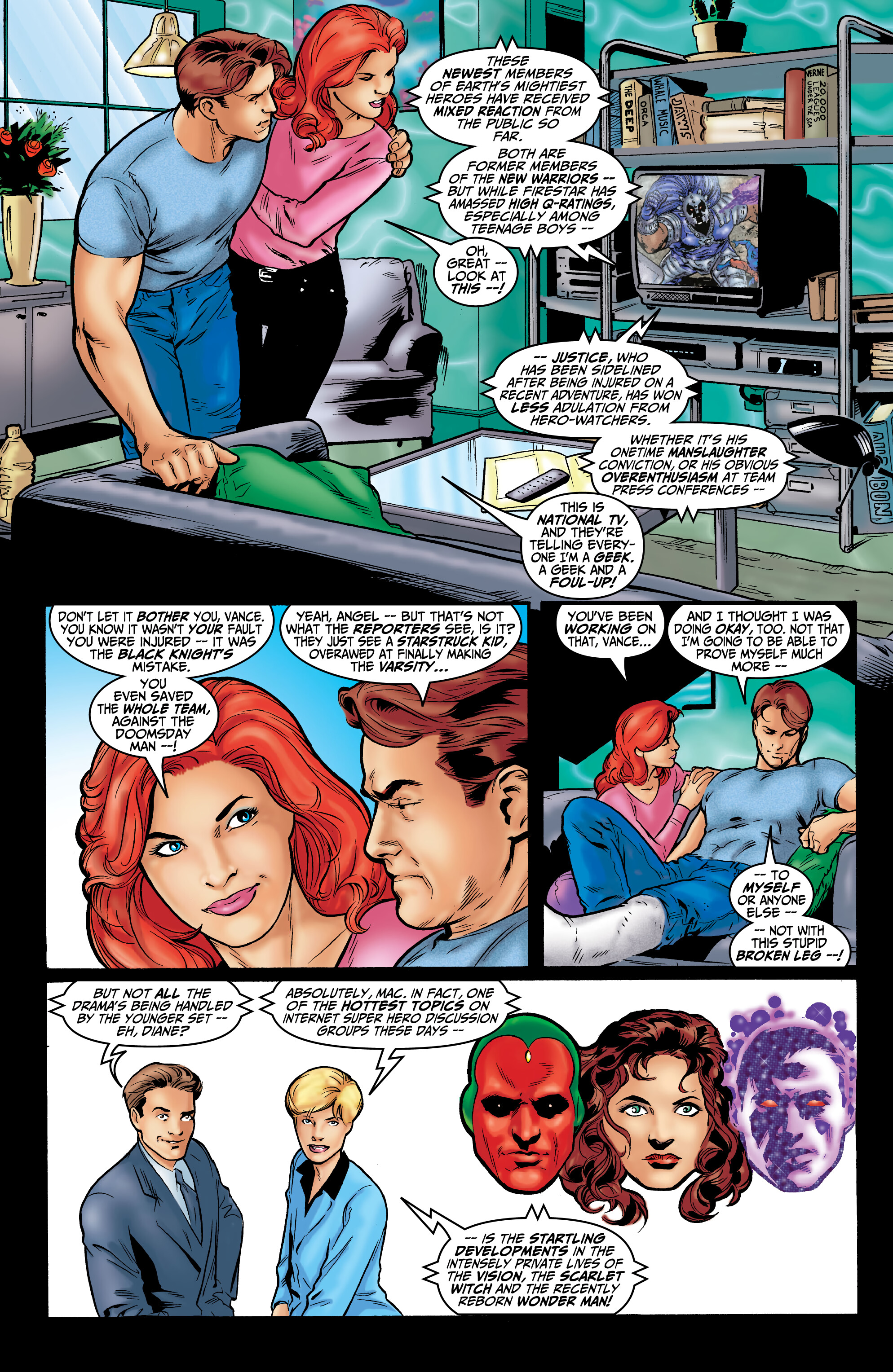 Read online Avengers By Kurt Busiek & George Perez Omnibus comic -  Issue # TPB (Part 9) - 92