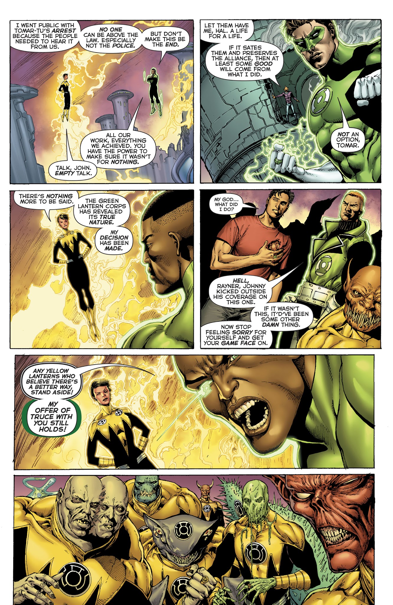 Read online Hal Jordan And The Green Lantern Corps comic -  Issue #25 - 11