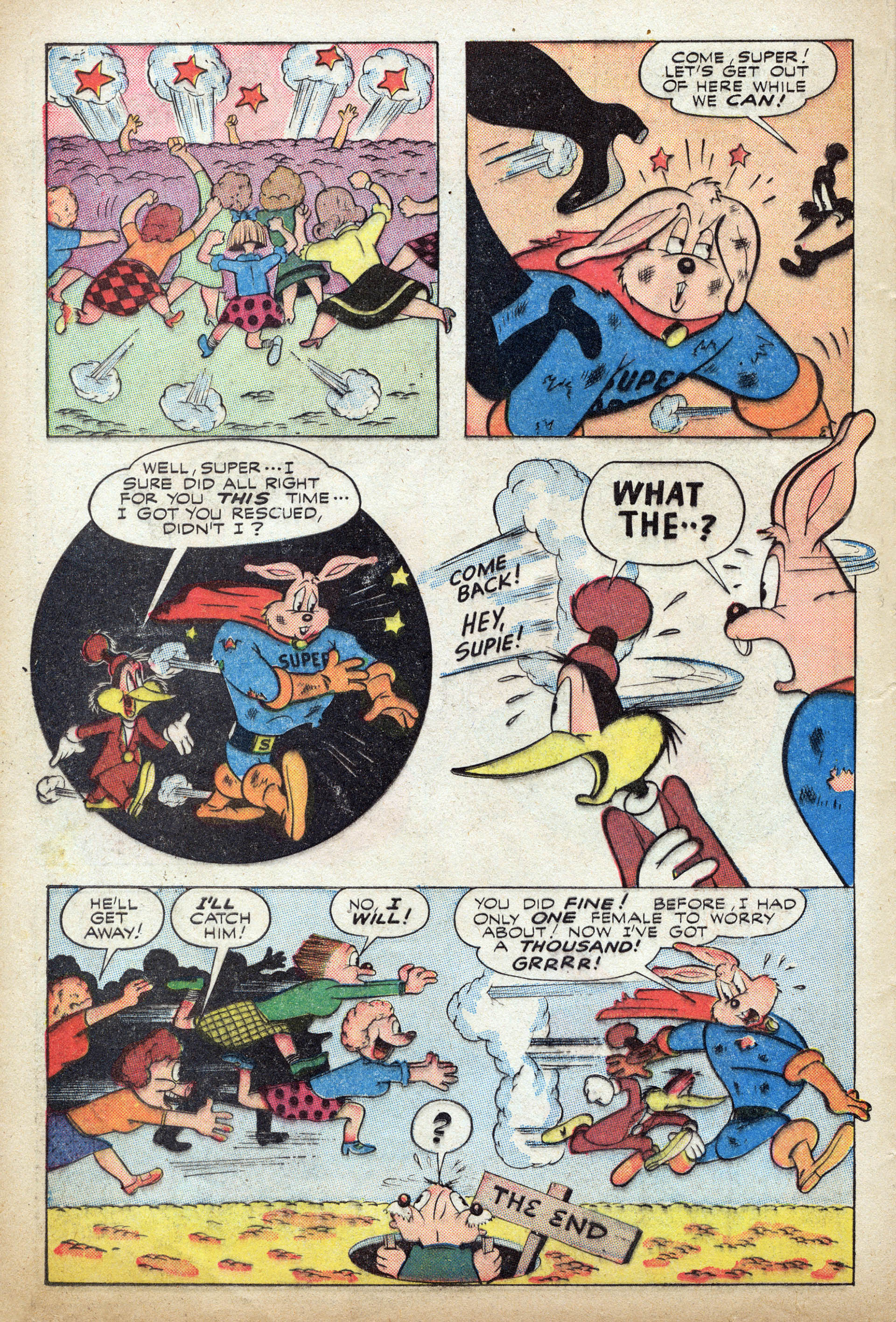 Read online Super Rabbit comic -  Issue #10 - 12