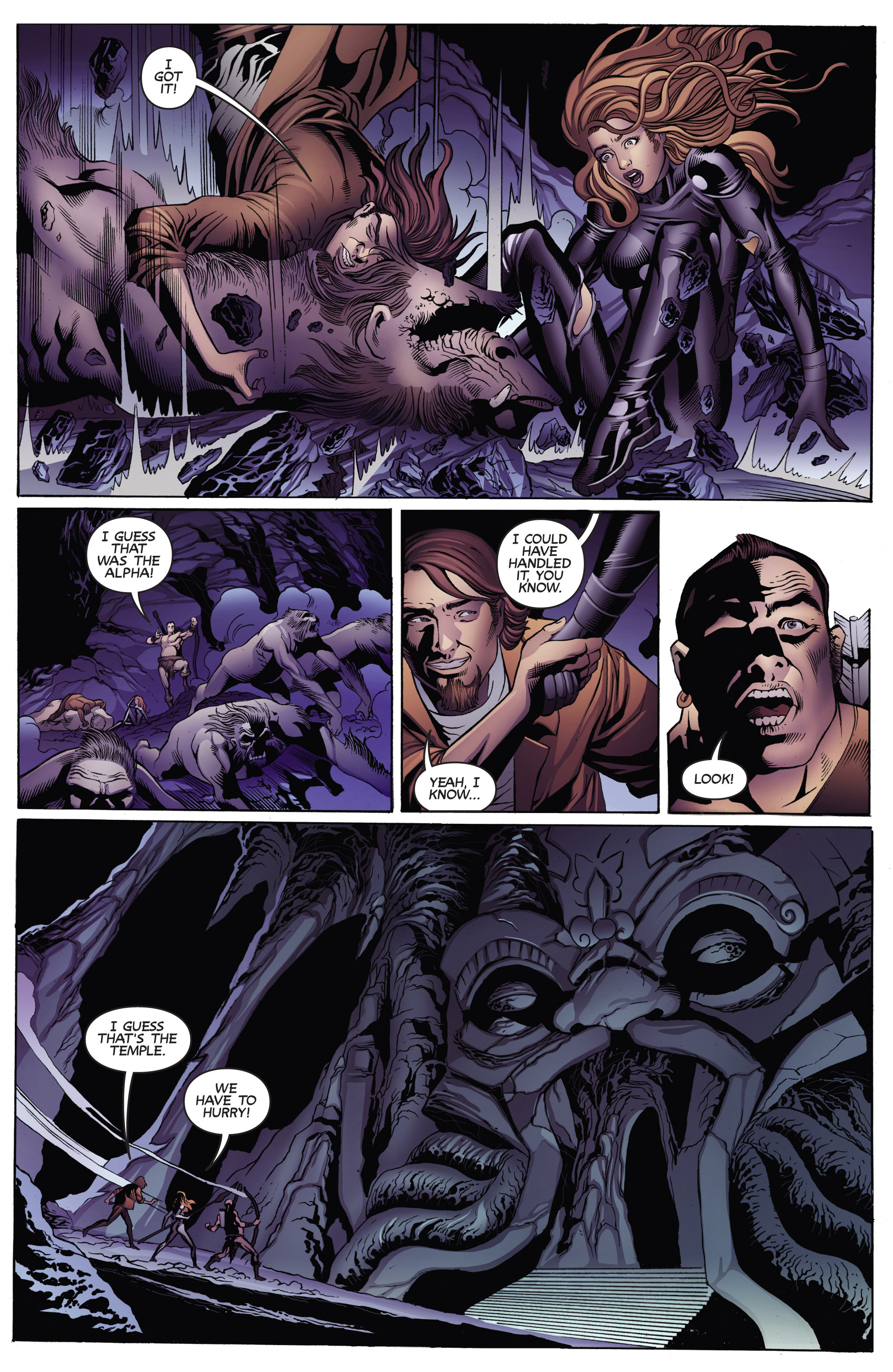 Read online Jungle Girl: Season Three comic -  Issue #3 - 13