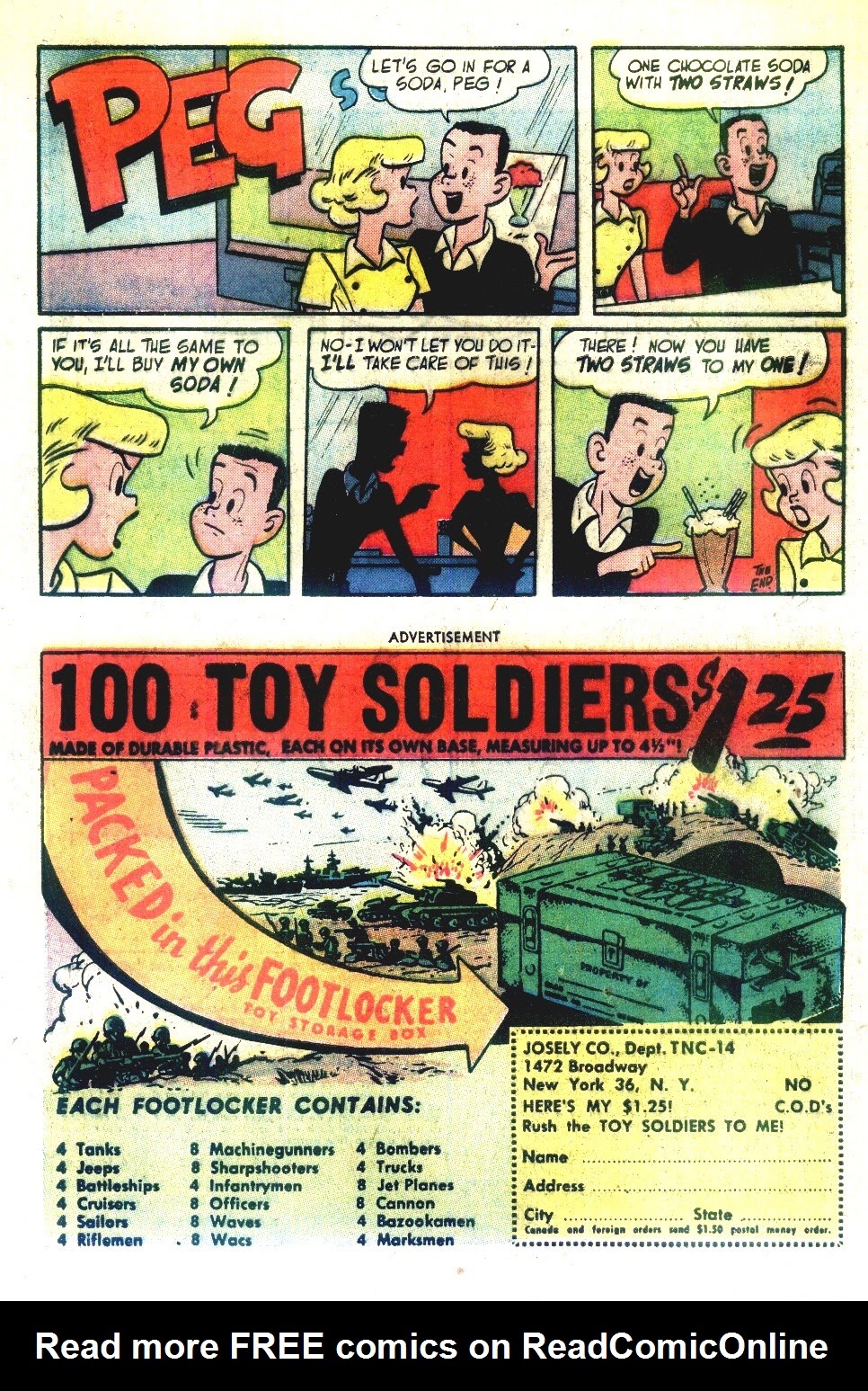 Read online A Date with Judy comic -  Issue #63 - 34