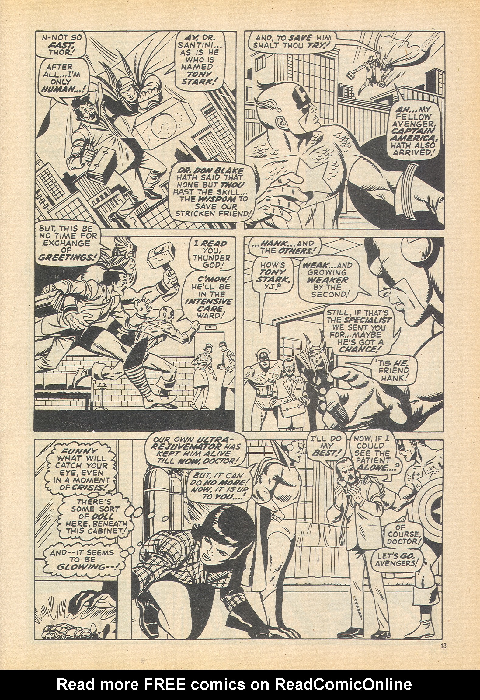 Read online The Avengers (1973) comic -  Issue #104 - 13