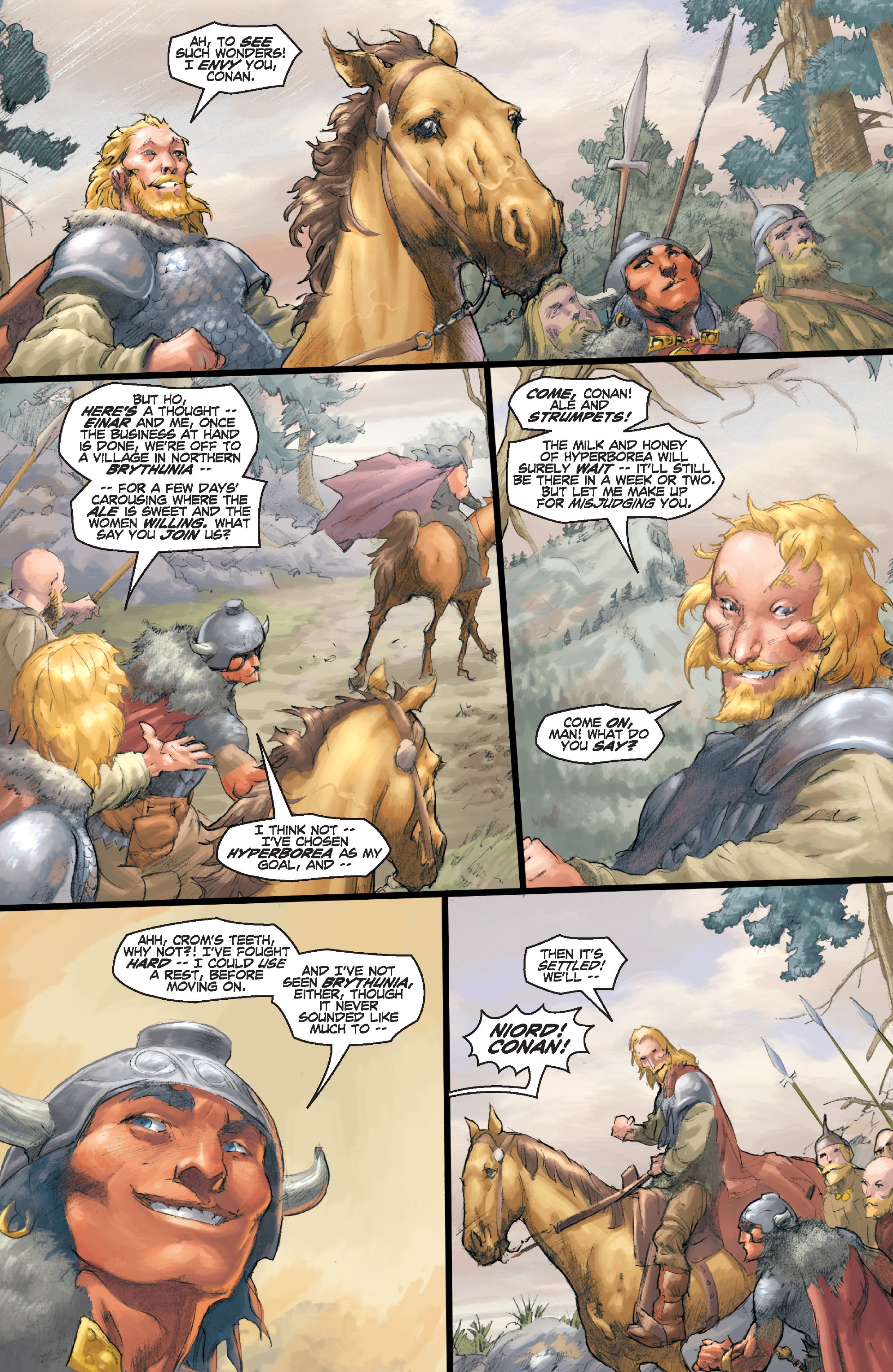 Read online Conan Chronicles Epic Collection comic -  Issue # TPB Out of the Darksome Hills (Part 1) - 72