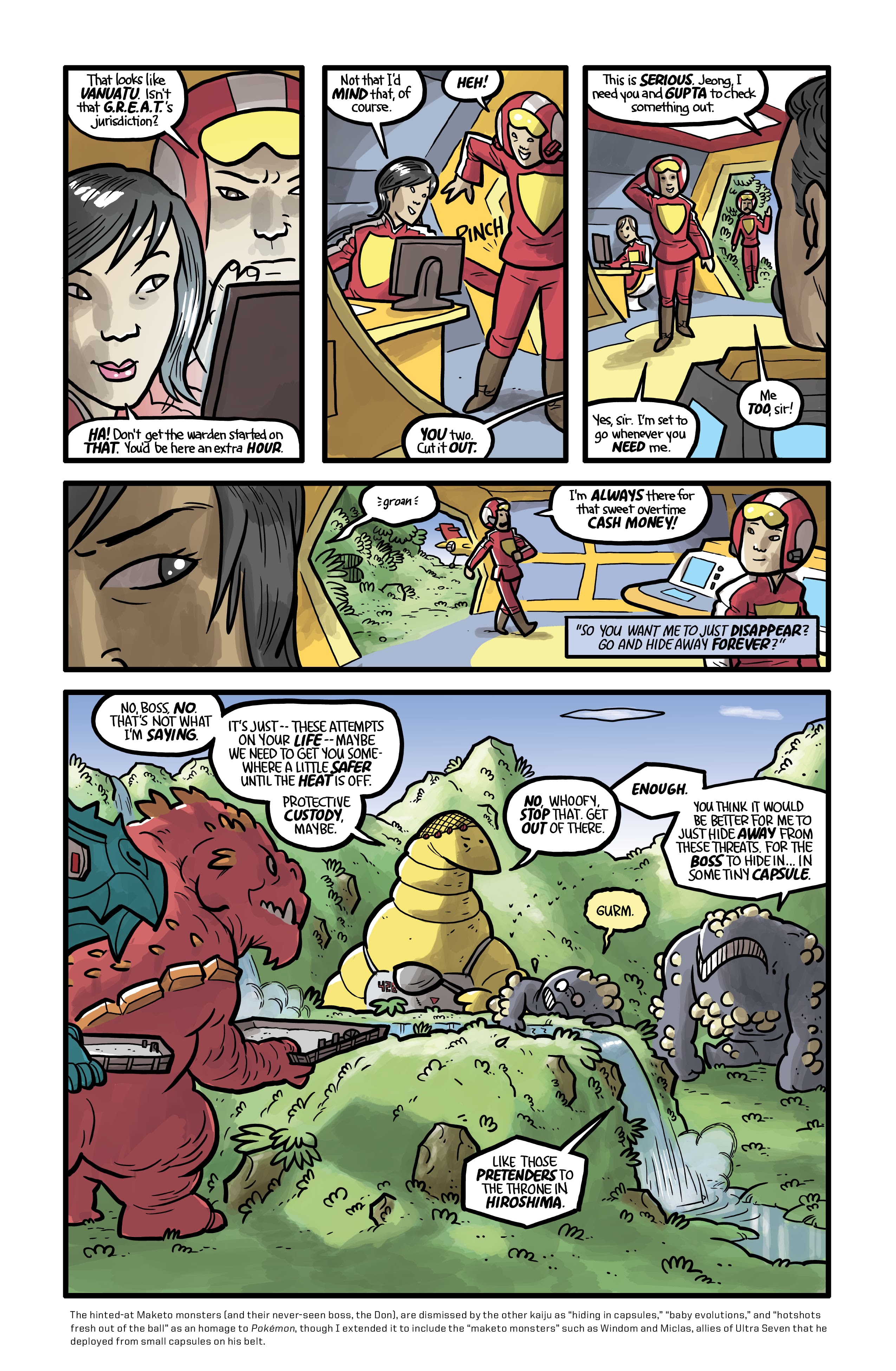 Read online Kaijumax: Deluxe Edition comic -  Issue # TPB 1 (Part 1) - 64