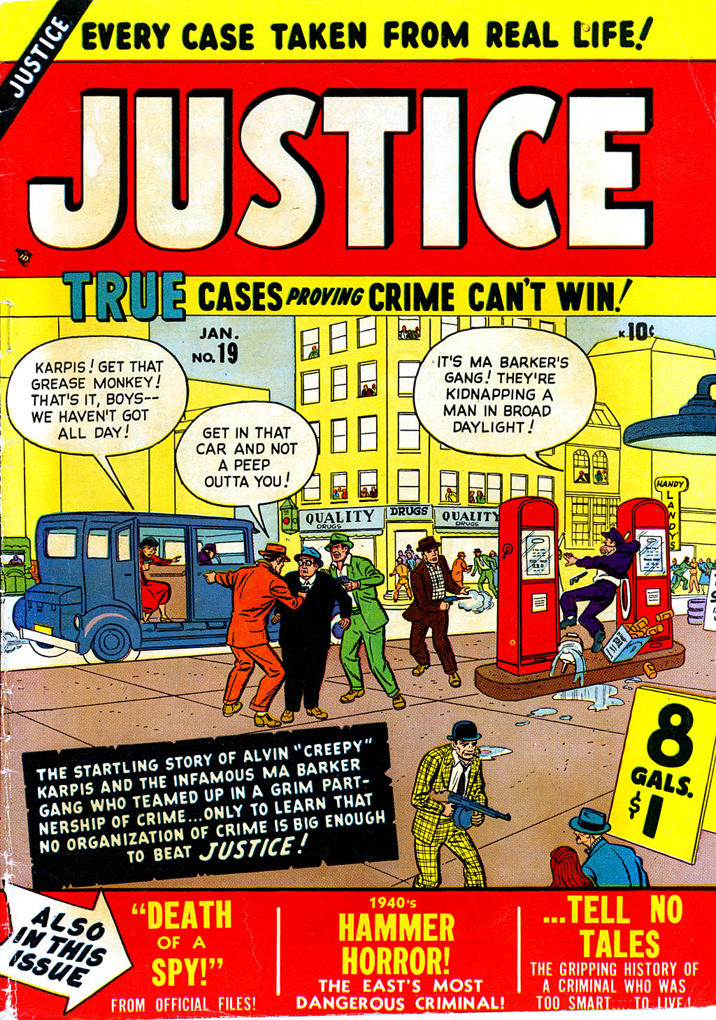 Read online Justice (1947) comic -  Issue #19 - 1