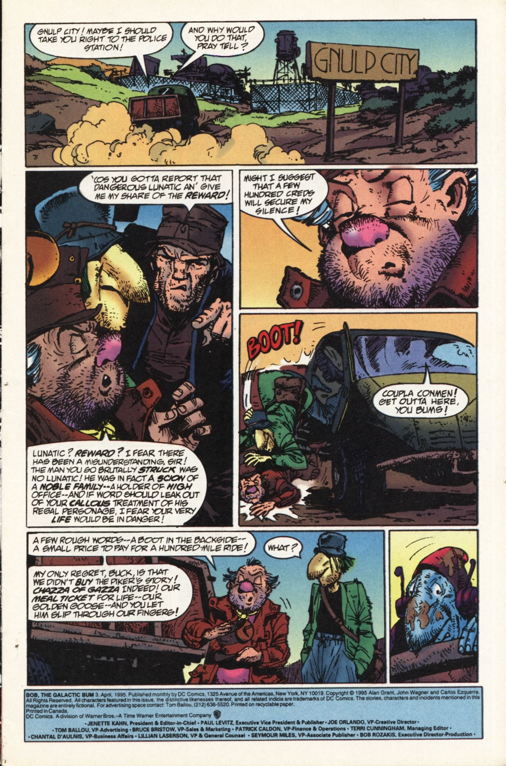 Read online Bob, the Galactic Bum comic -  Issue #3 - 2