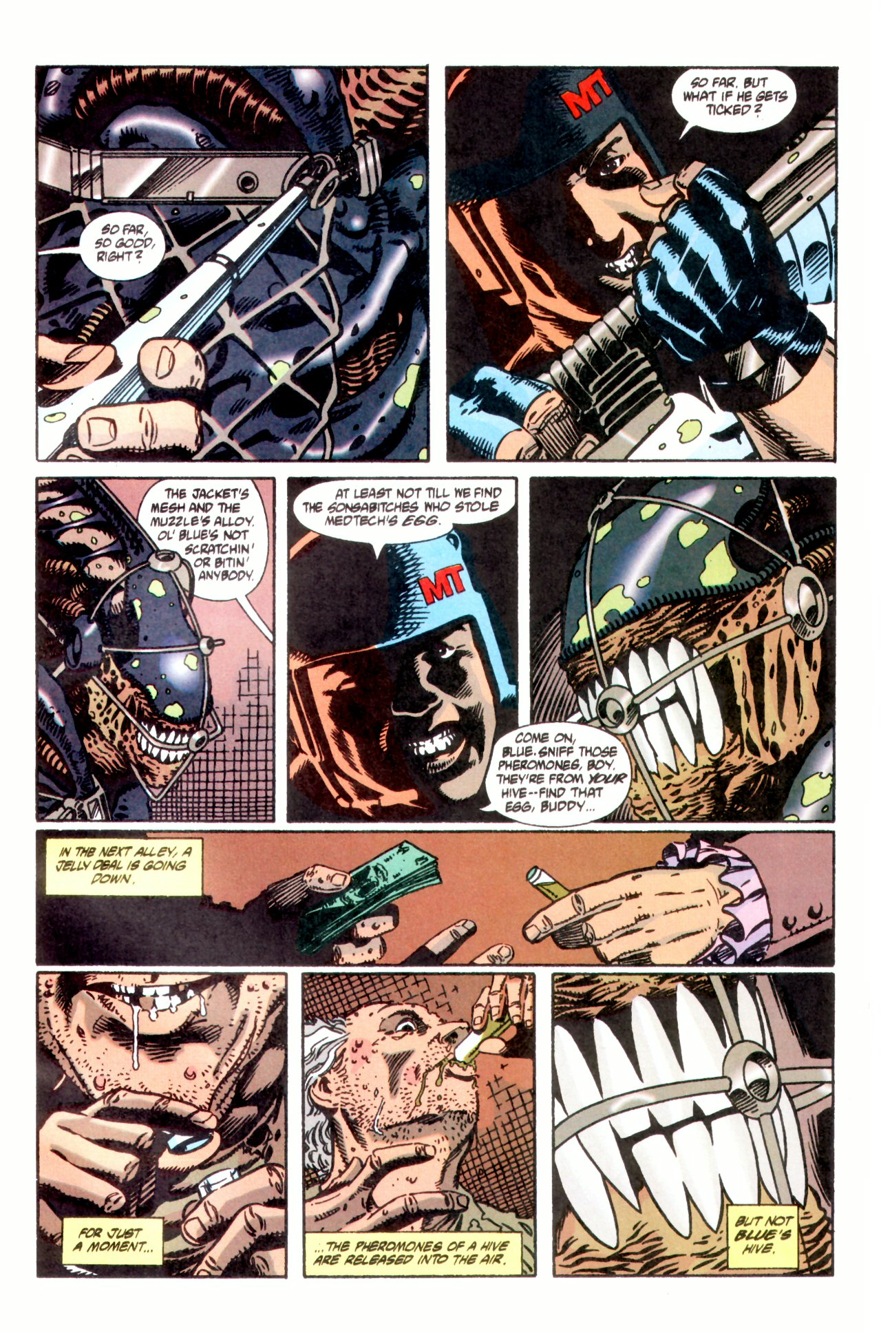 Read online Aliens: Music of the Spears comic -  Issue #1 - 22