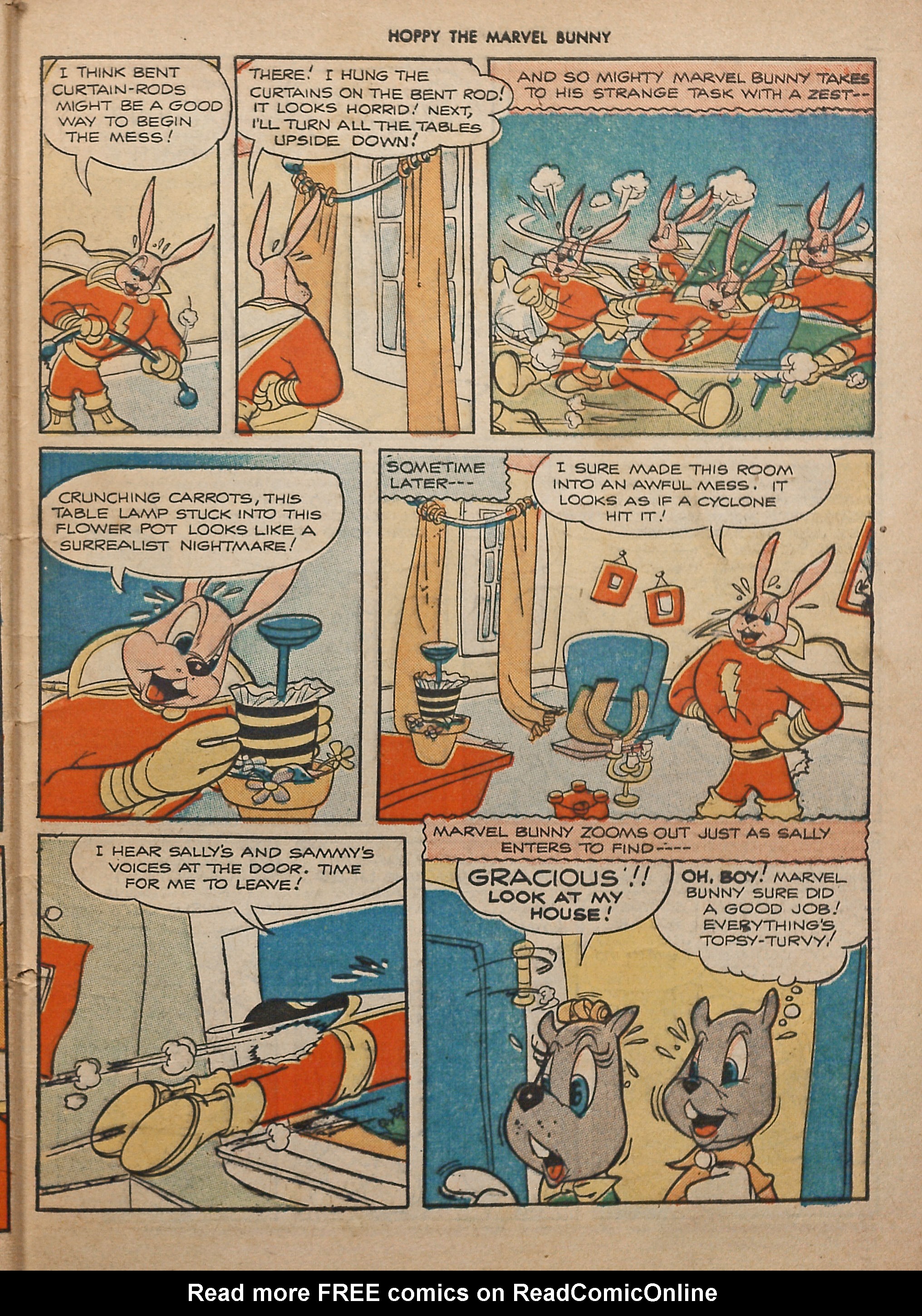 Read online Hoppy The Marvel Bunny comic -  Issue #12 - 47