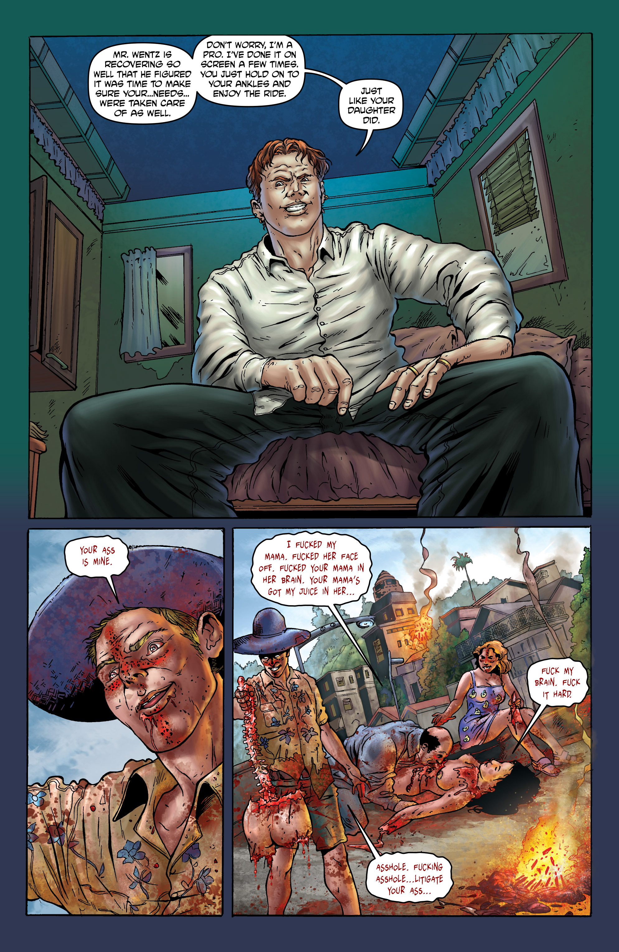 Read online Crossed: Badlands comic -  Issue #63 - 16