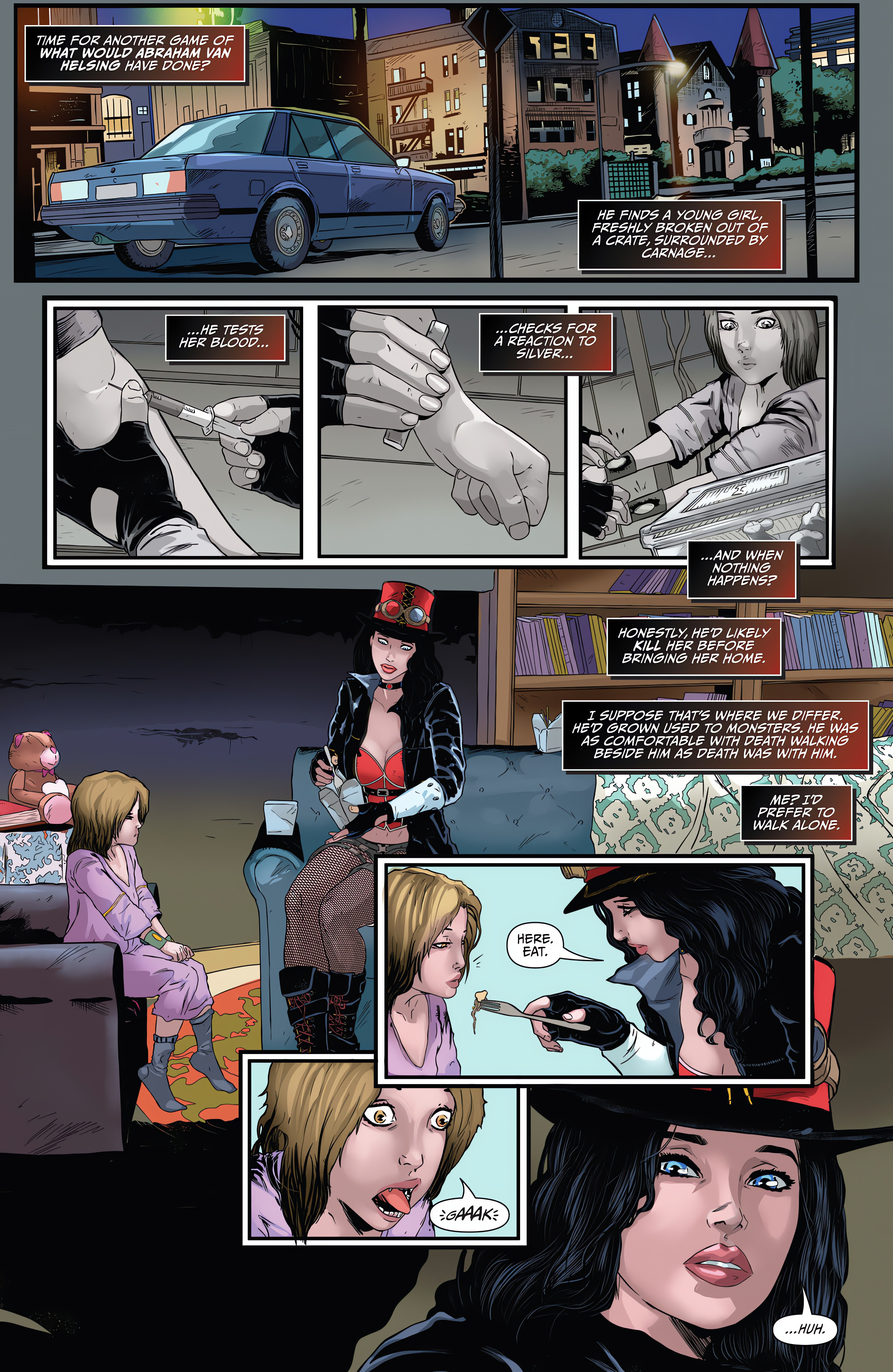 Read online Van Helsing: The Syndicate comic -  Issue # Full - 10