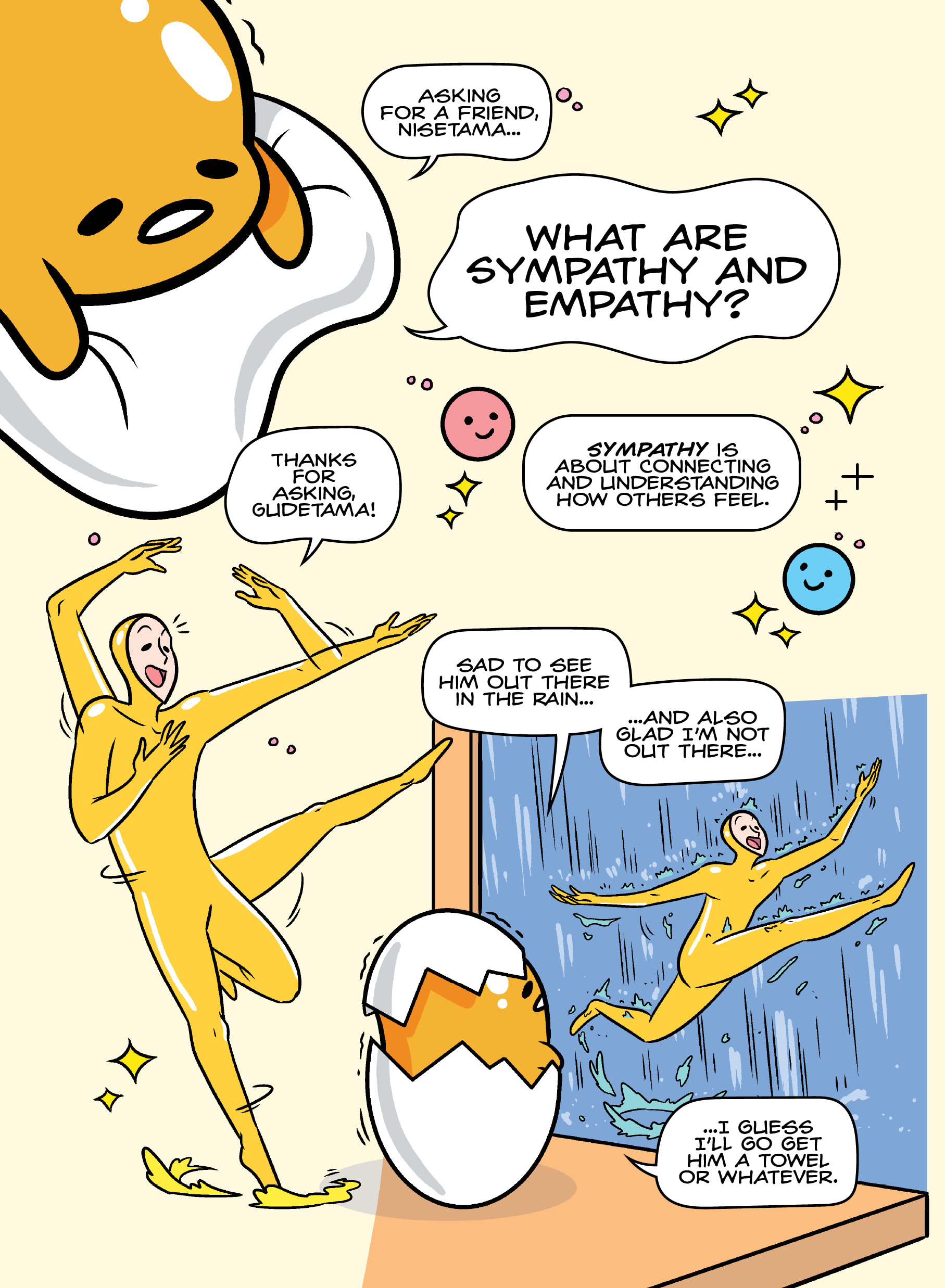 Read online Gudetama comic -  Issue # Mindfulness for the Lazy - 18