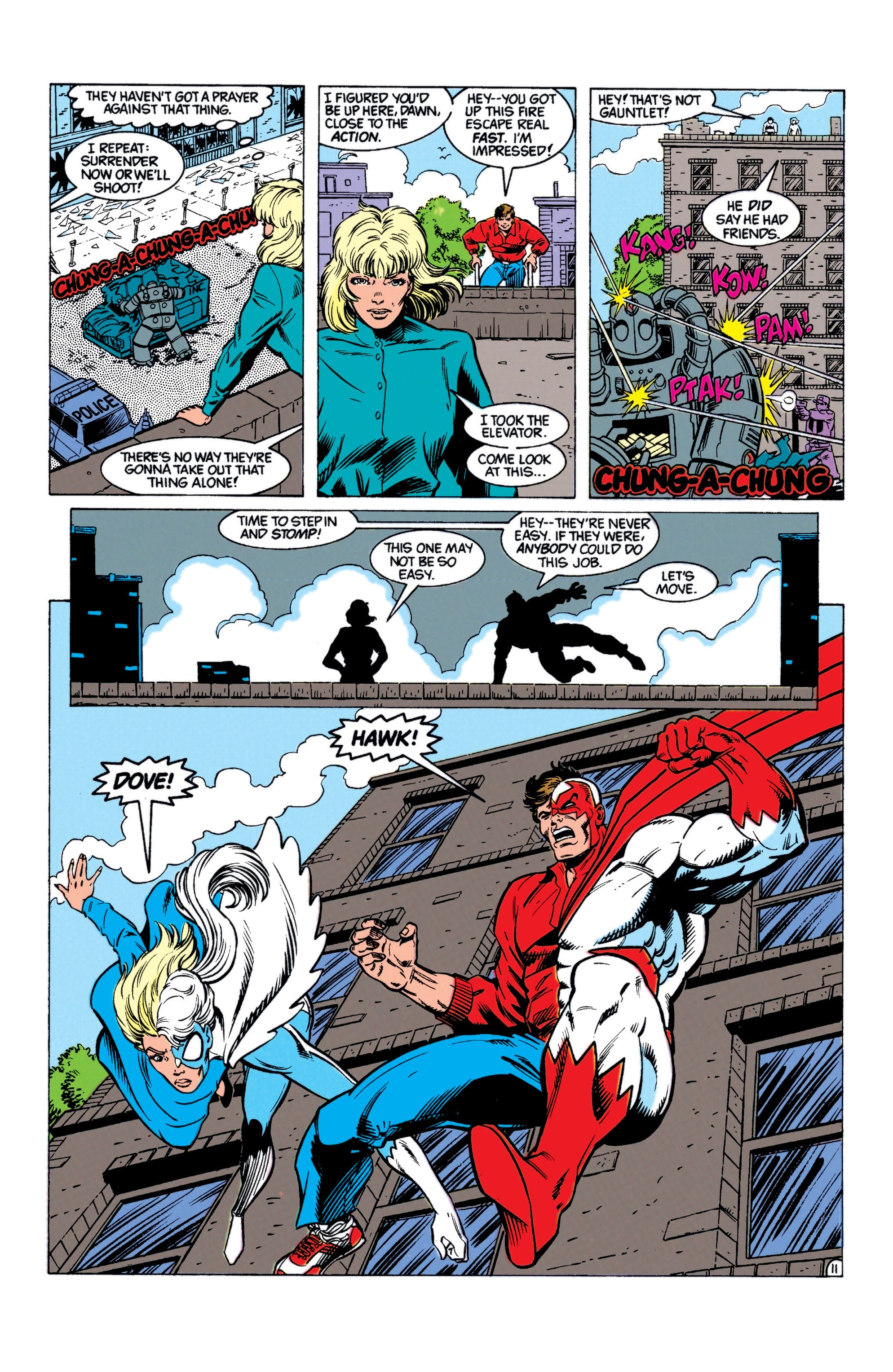 Read online Hawk and Dove (1989) comic -  Issue #8 - 12