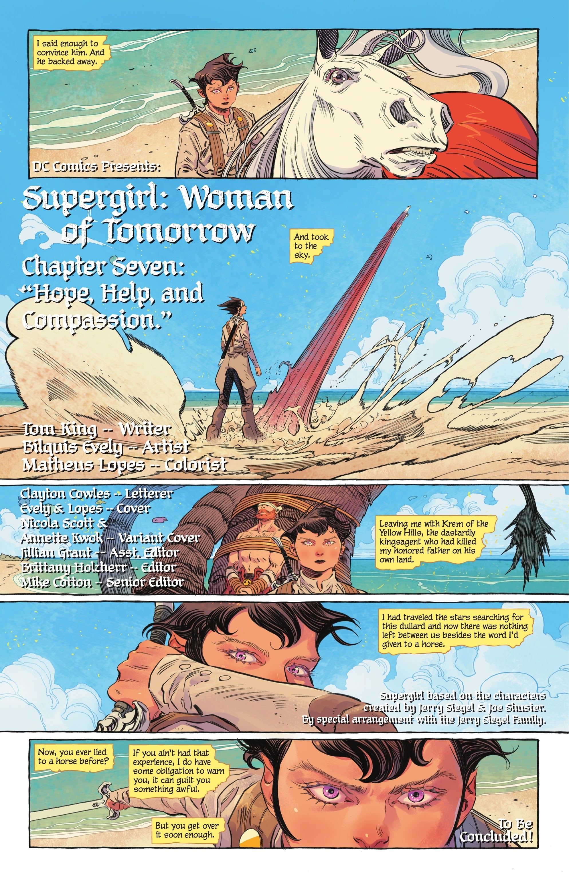Read online Supergirl: Woman of Tomorrow comic -  Issue #7 - 25