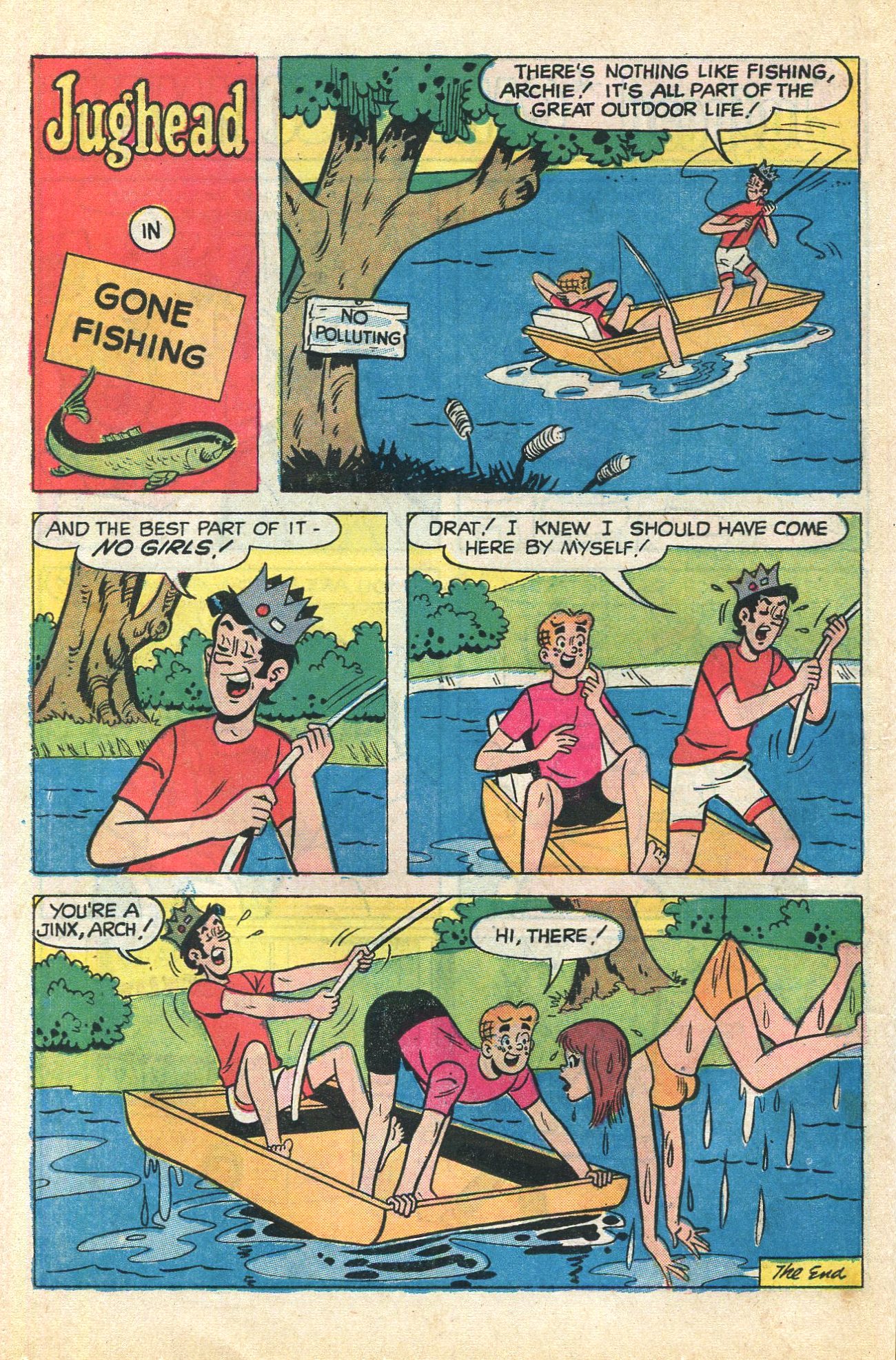 Read online Jughead's Jokes comic -  Issue #36 - 14