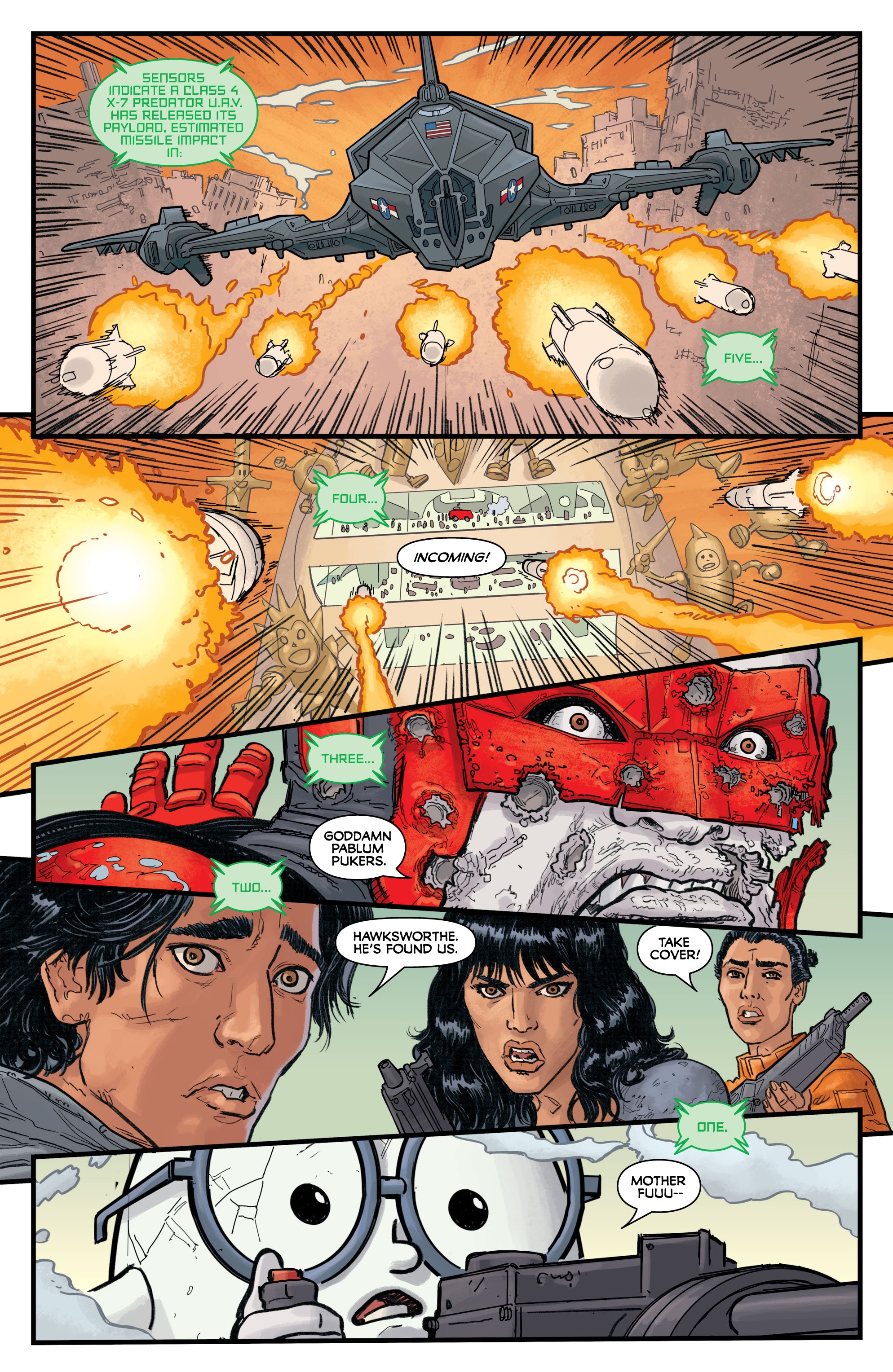 Read online Post Americana comic -  Issue #6 - 11