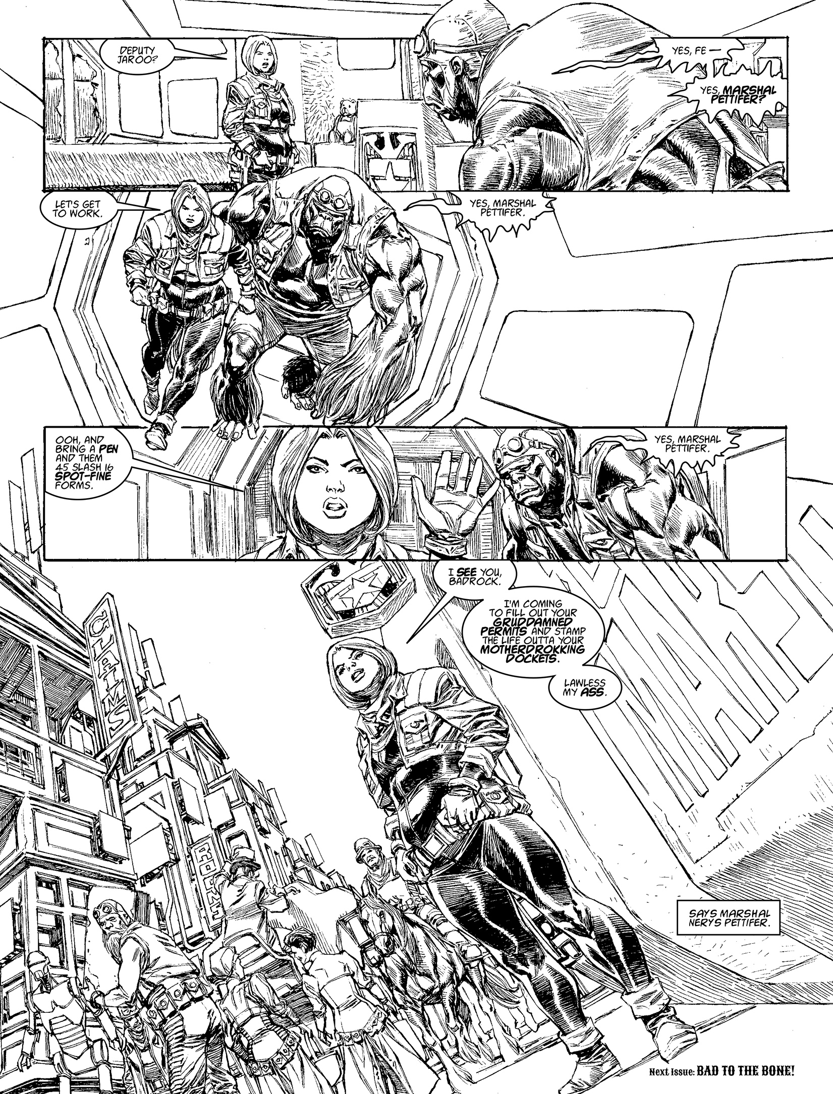 Read online Judge Dredd Megazine (Vol. 5) comic -  Issue #372 - 56