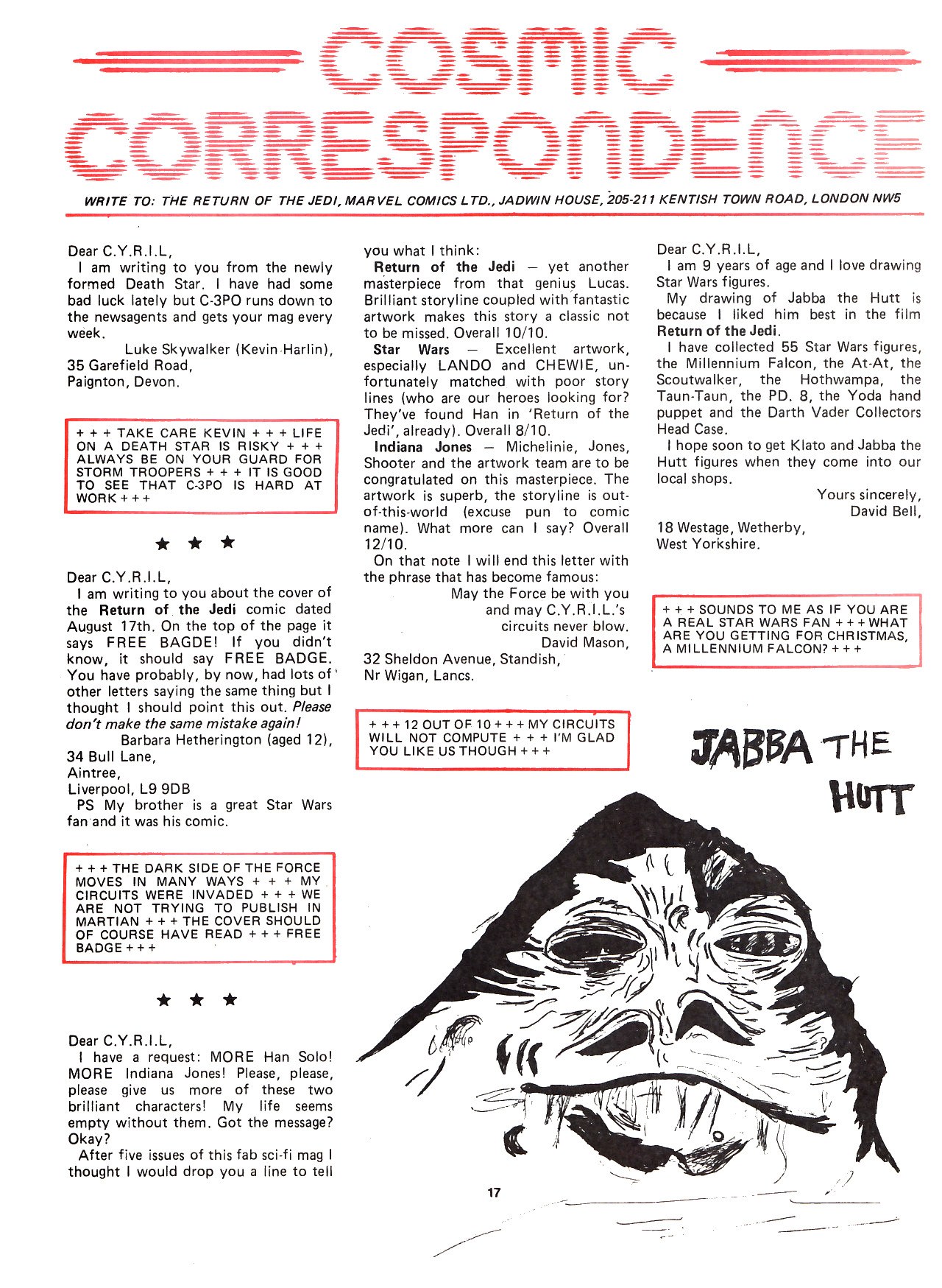 Read online Return of the Jedi comic -  Issue #20 - 17