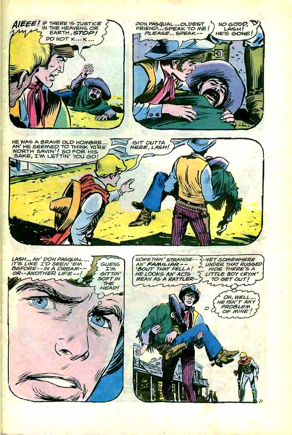 Read online Bat Lash (1968) comic -  Issue #7 - 30