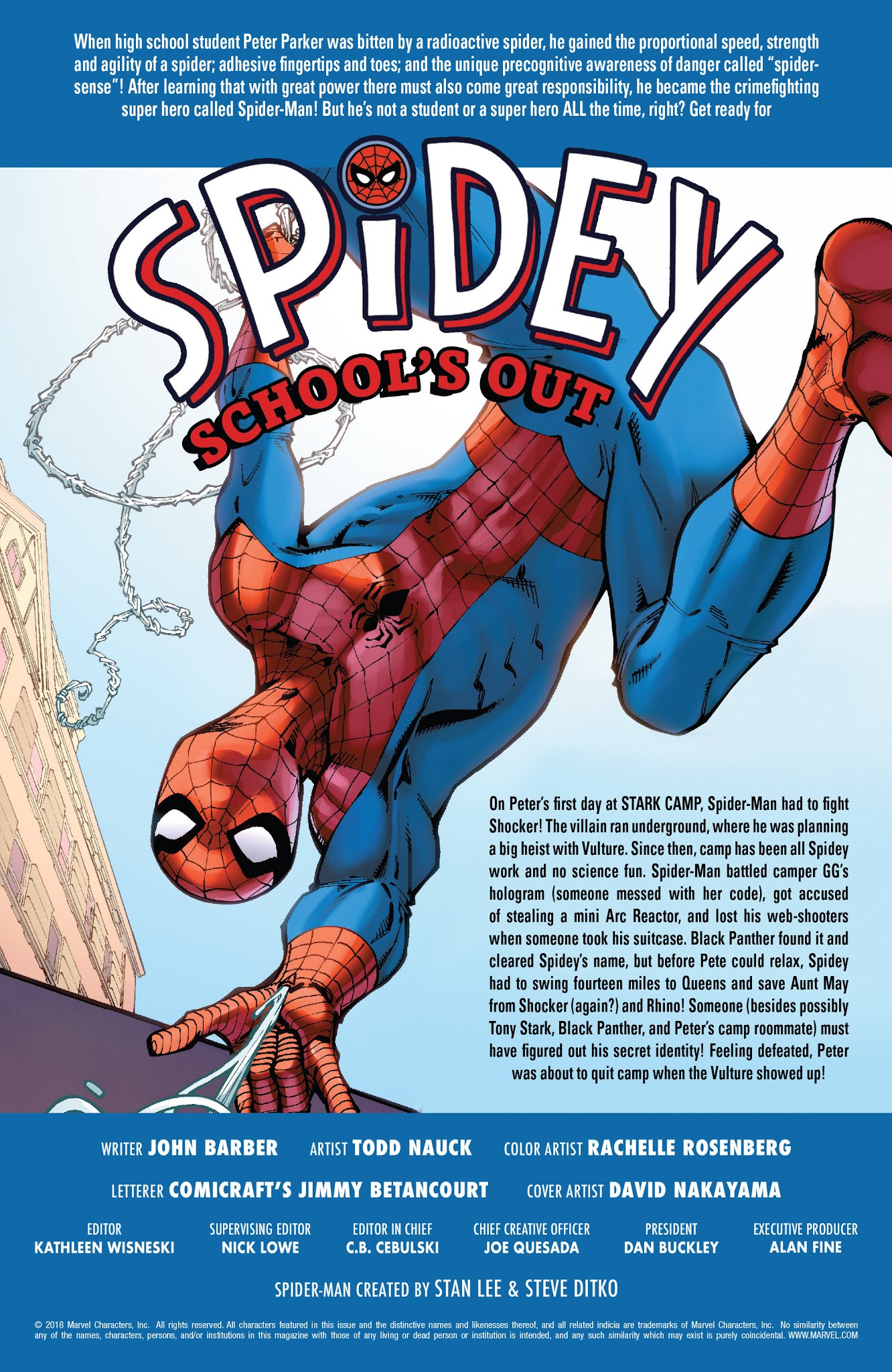 Read online Spidey: School's Out comic -  Issue #5 - 2