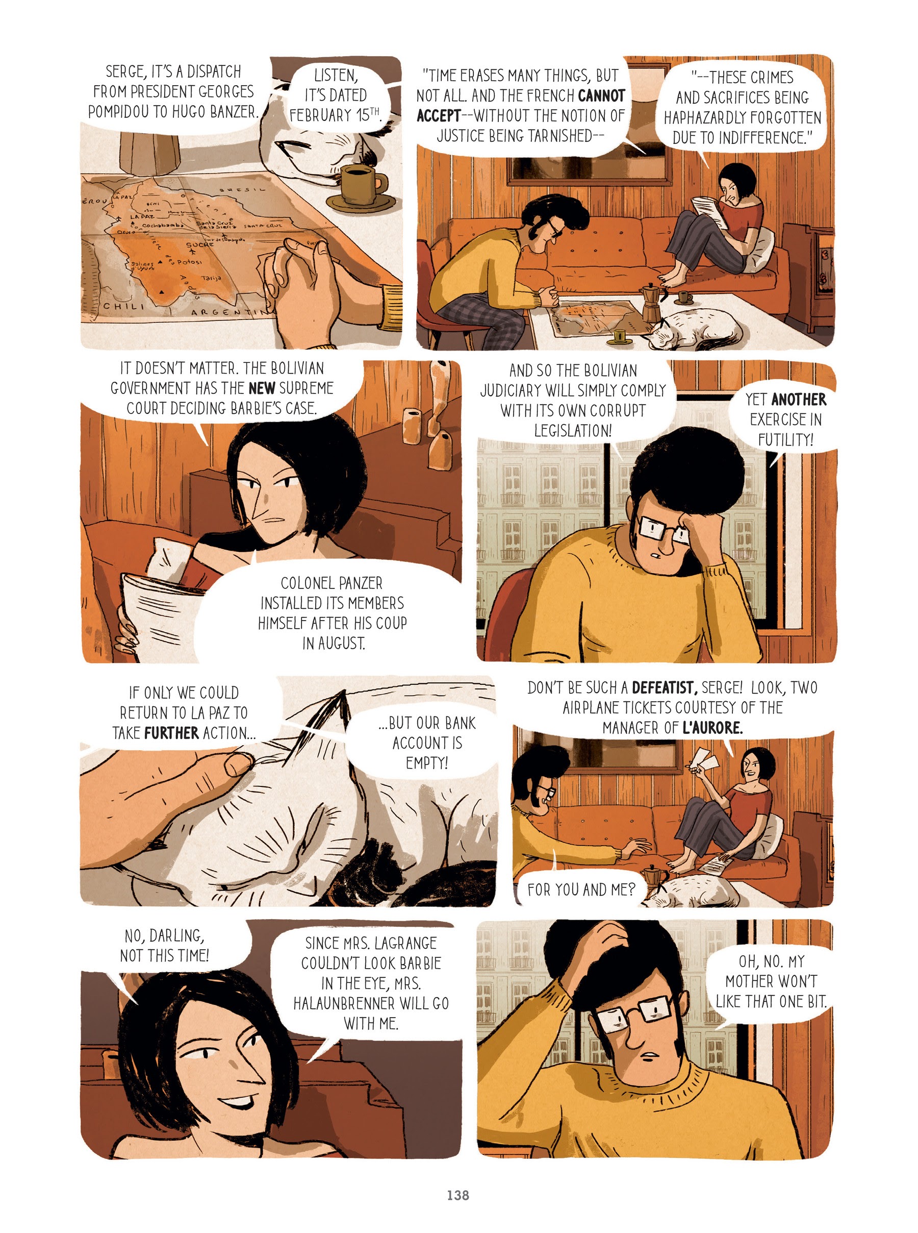 Read online For Justice: The Serge & Beate Klarsfeld Story comic -  Issue # TPB (Part 2) - 38