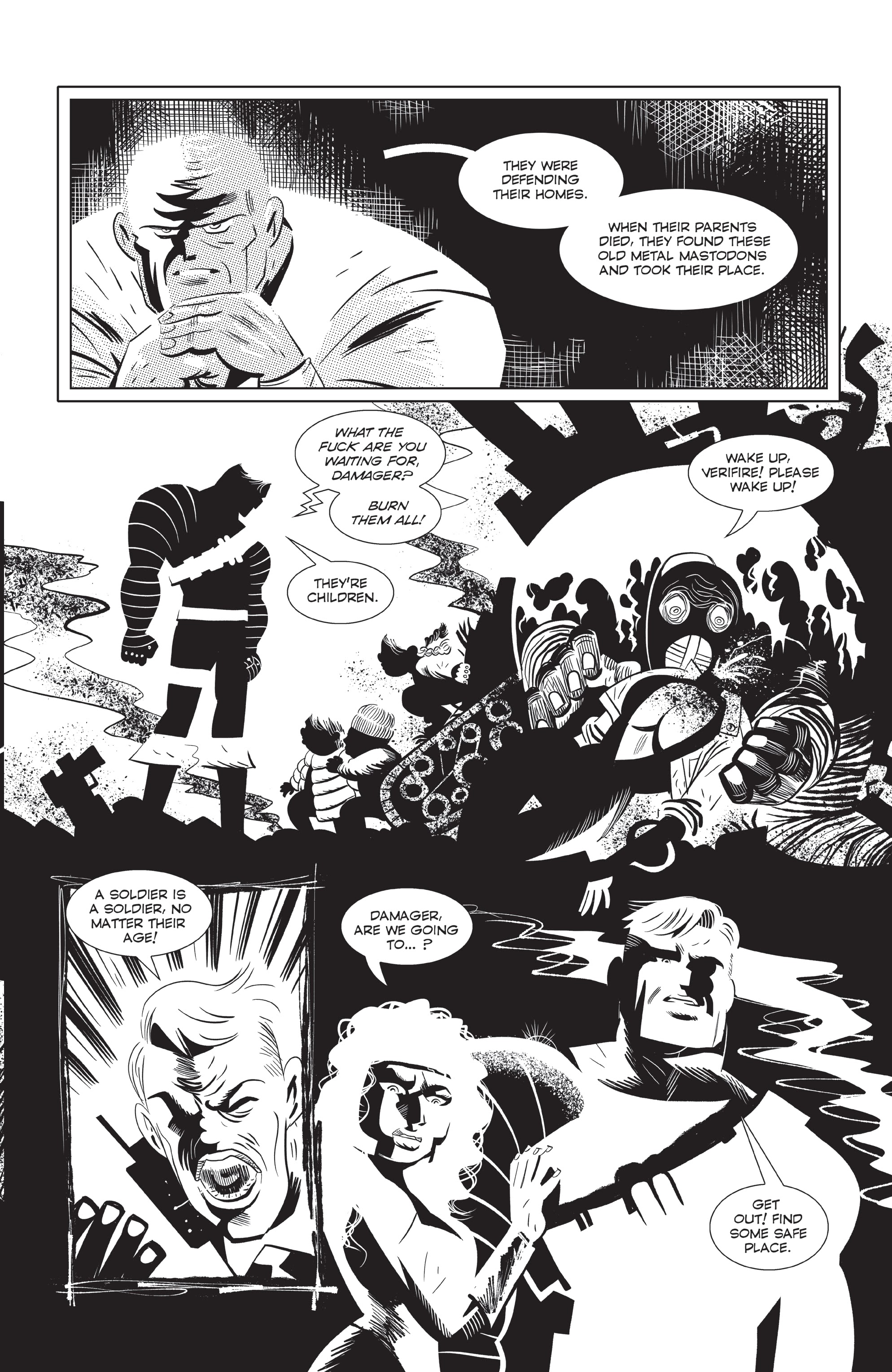 Read online Until My Knuckles Bleed: One Deadly Shot comic -  Issue # Full - 17