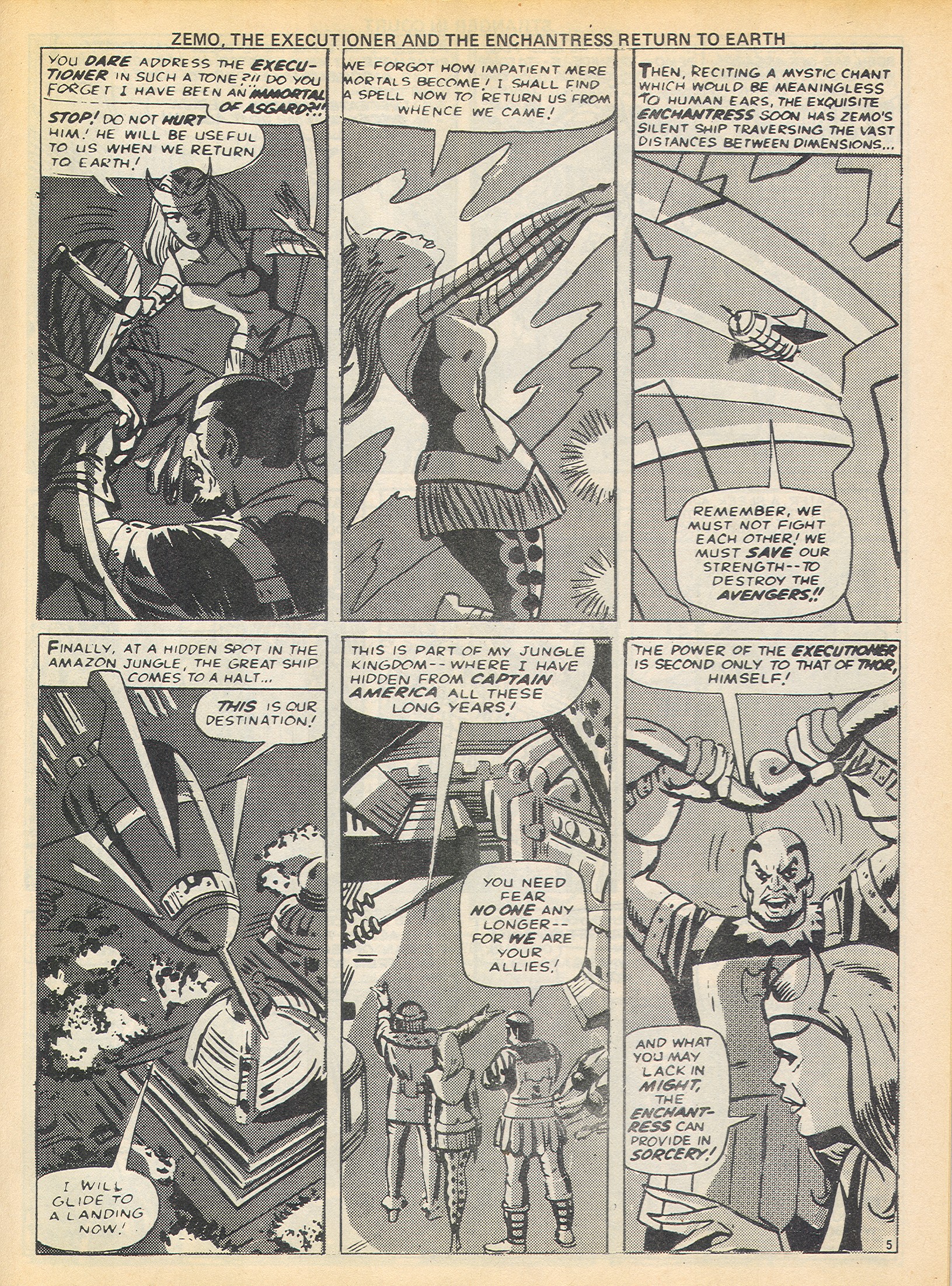 Read online The Avengers (1973) comic -  Issue #6 - 5