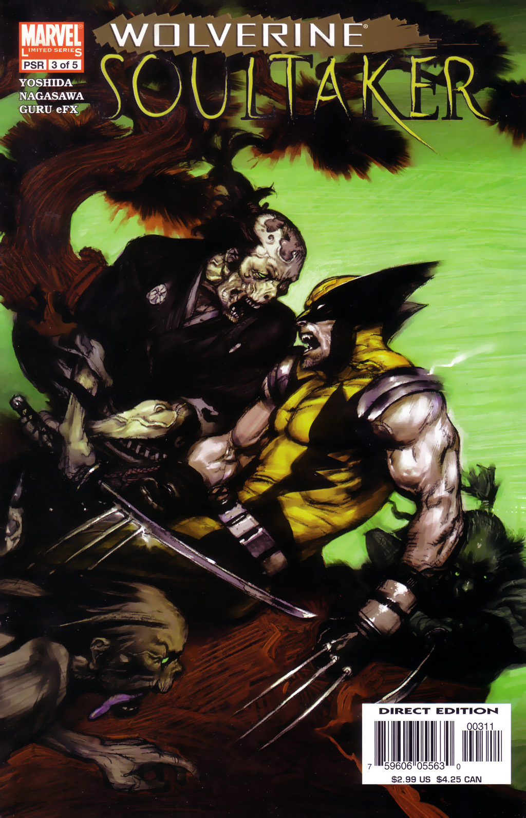 Read online Wolverine: Soultaker comic -  Issue #3 - 1