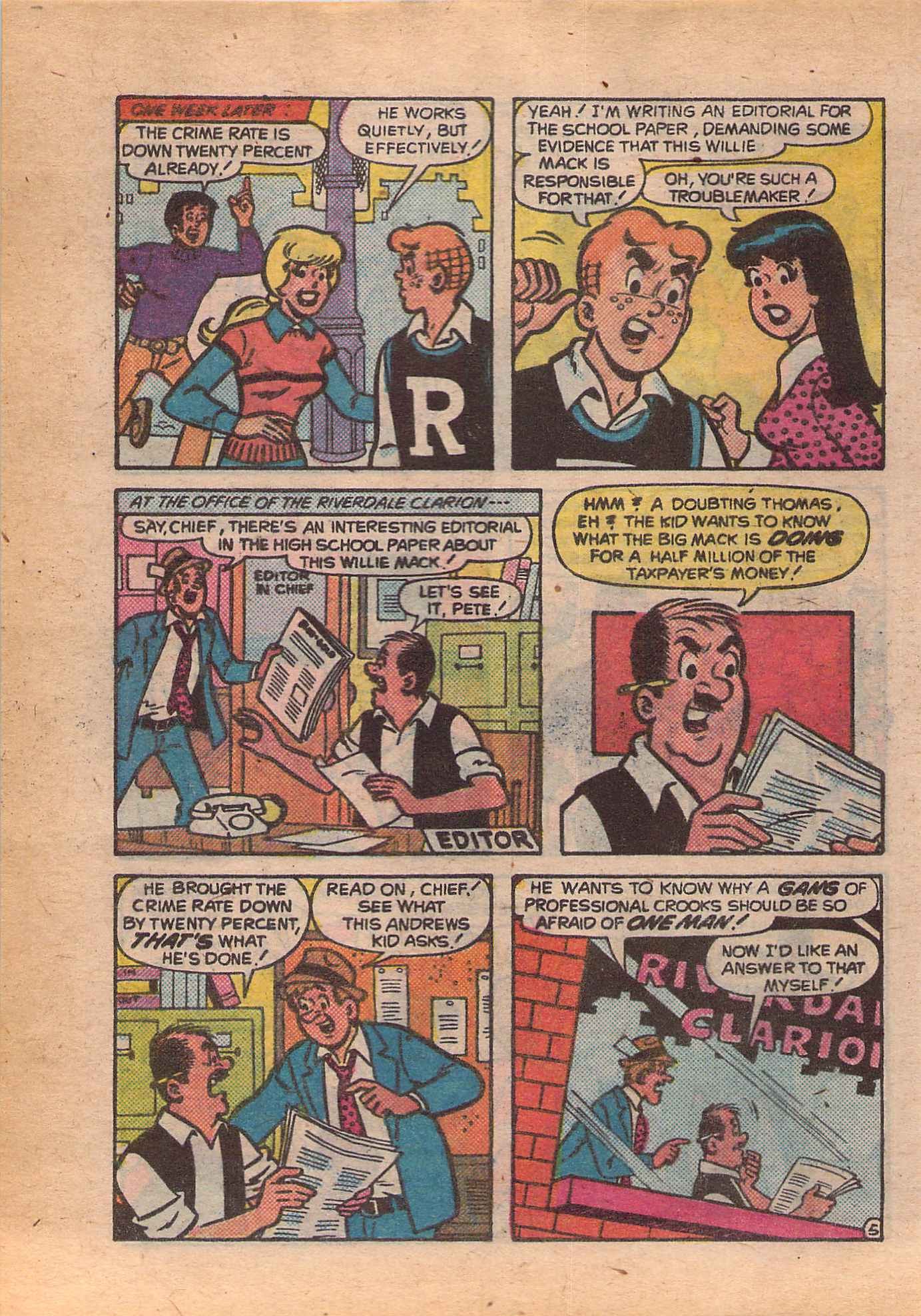 Read online Archie's Double Digest Magazine comic -  Issue #34 - 172