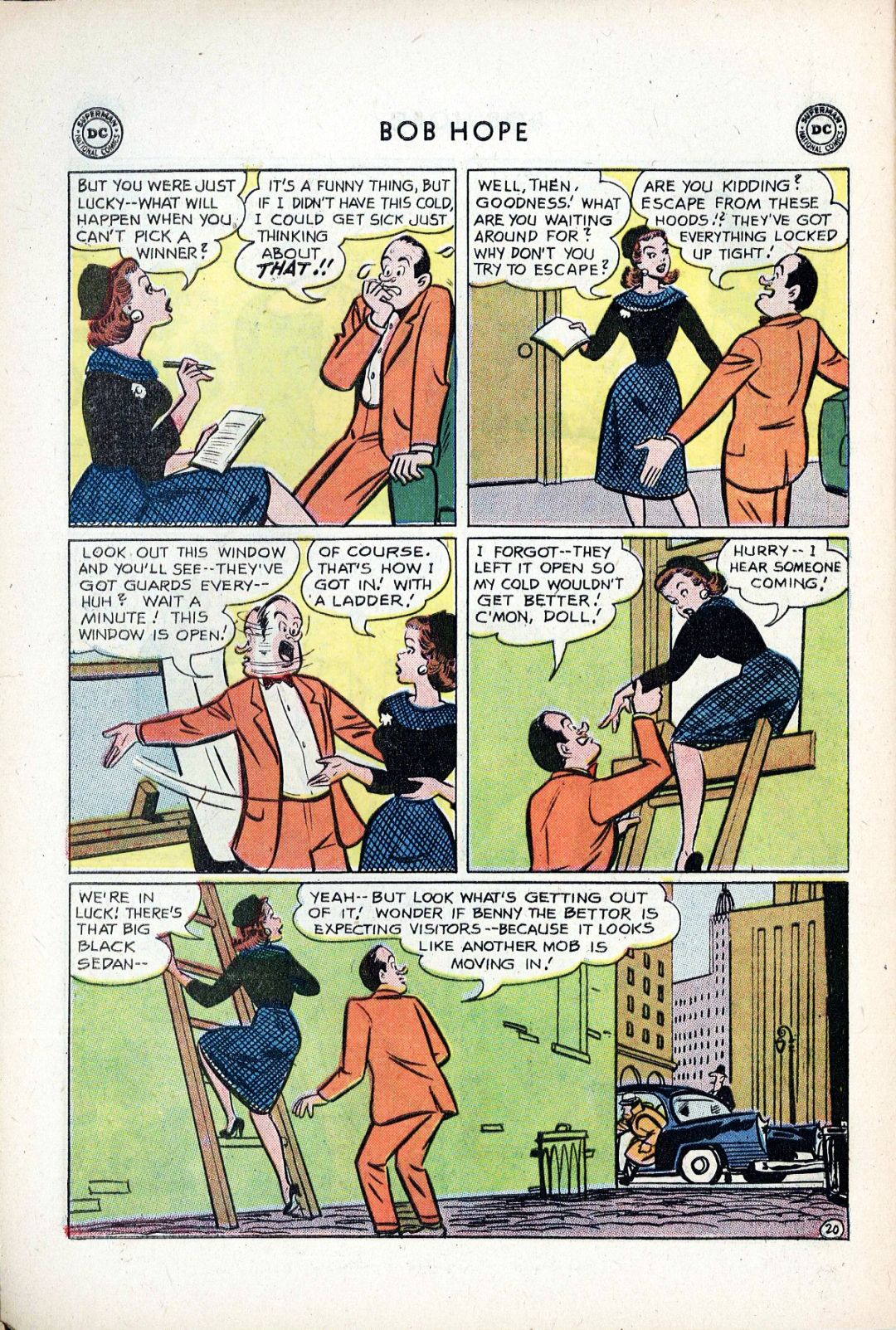 Read online The Adventures of Bob Hope comic -  Issue #61 - 26