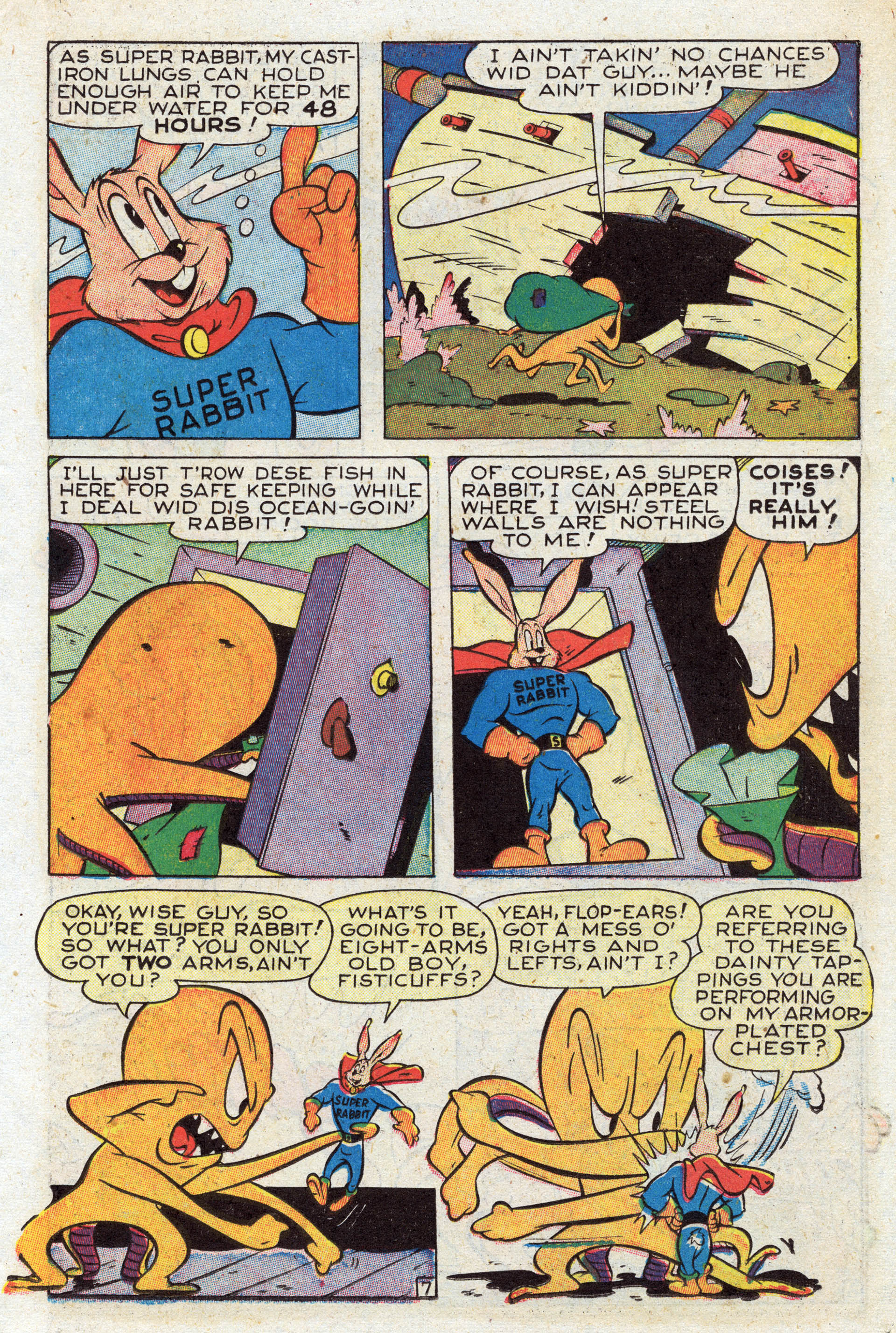 Read online Super Rabbit comic -  Issue #8 - 19