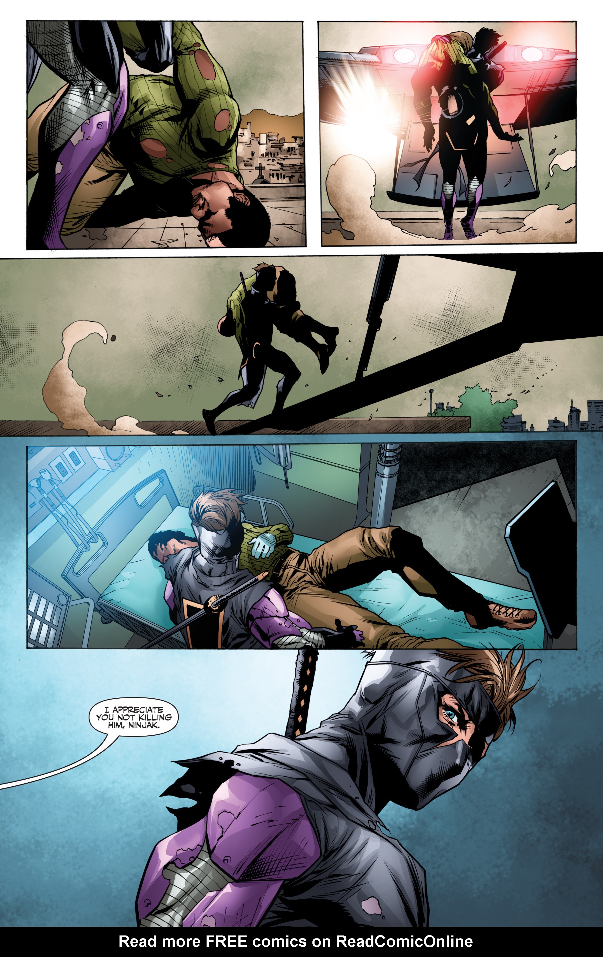 Read online Ninjak (2015) comic -  Issue # _Deluxe Edition 1 (Part 3) - 58