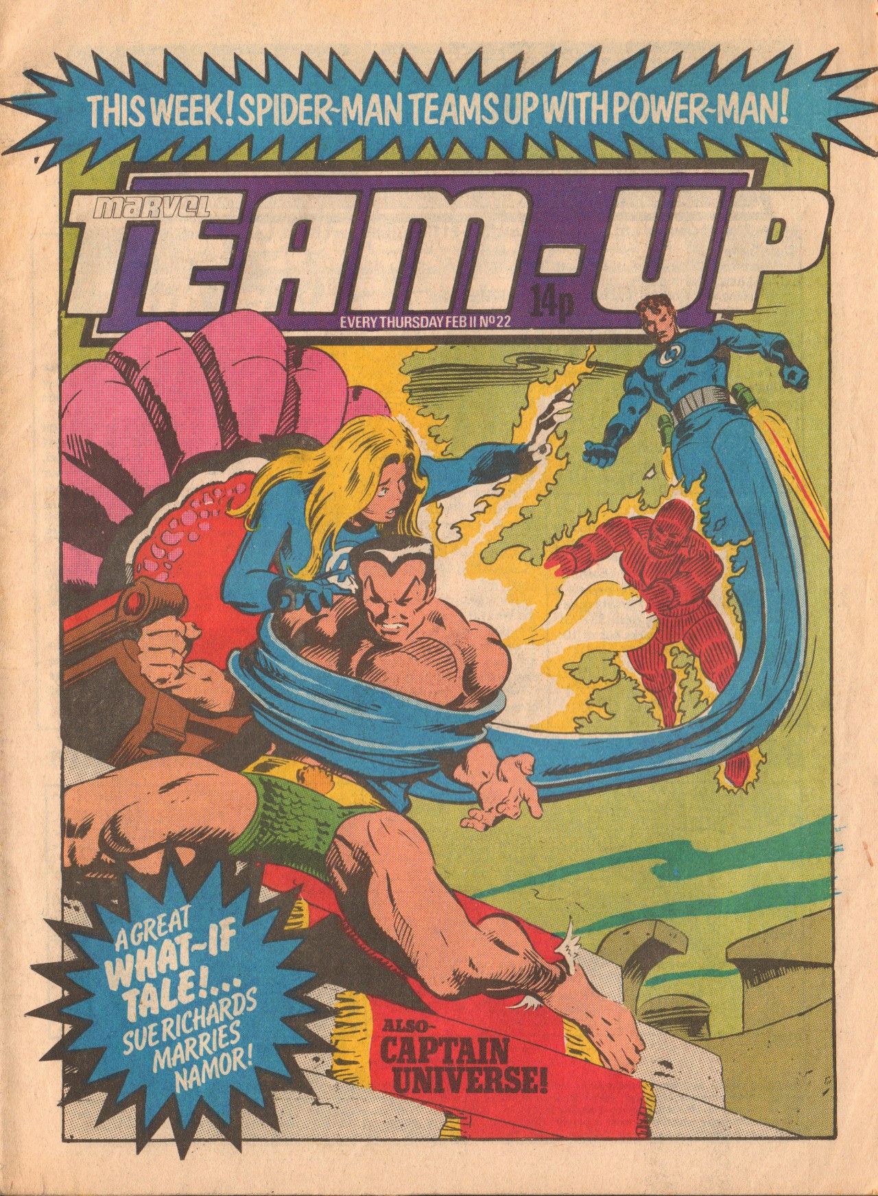 Read online Marvel Team-Up (1980) comic -  Issue #22 - 1
