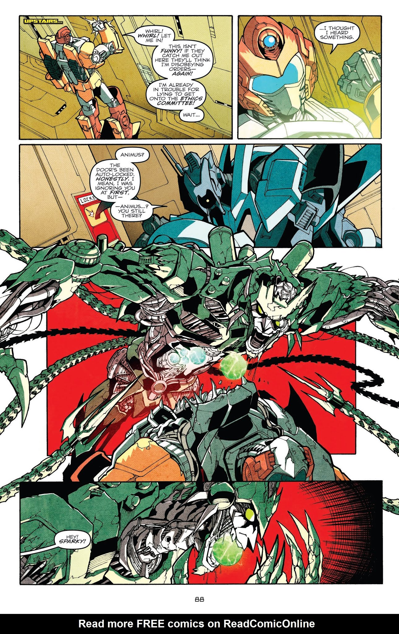 Read online Transformers: The IDW Collection Phase Two comic -  Issue # TPB 1 (Part 1) - 88