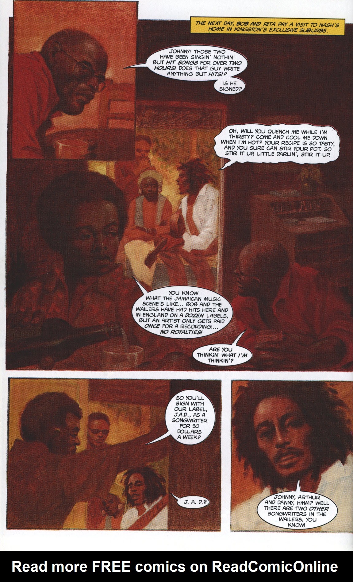 Read online Bob Marley: Tale of the Tuff Gong comic -  Issue #2 - 10