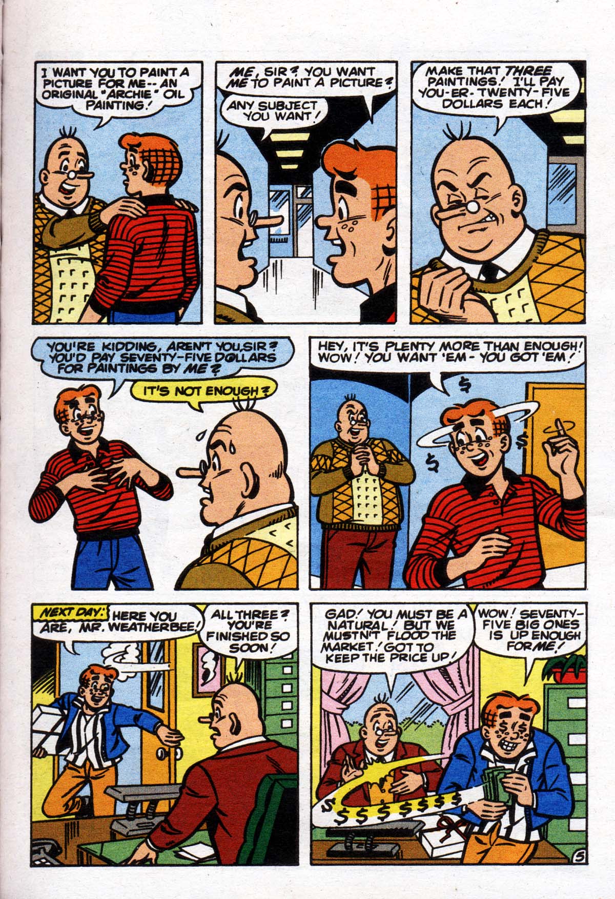 Read online Archie's Double Digest Magazine comic -  Issue #140 - 60