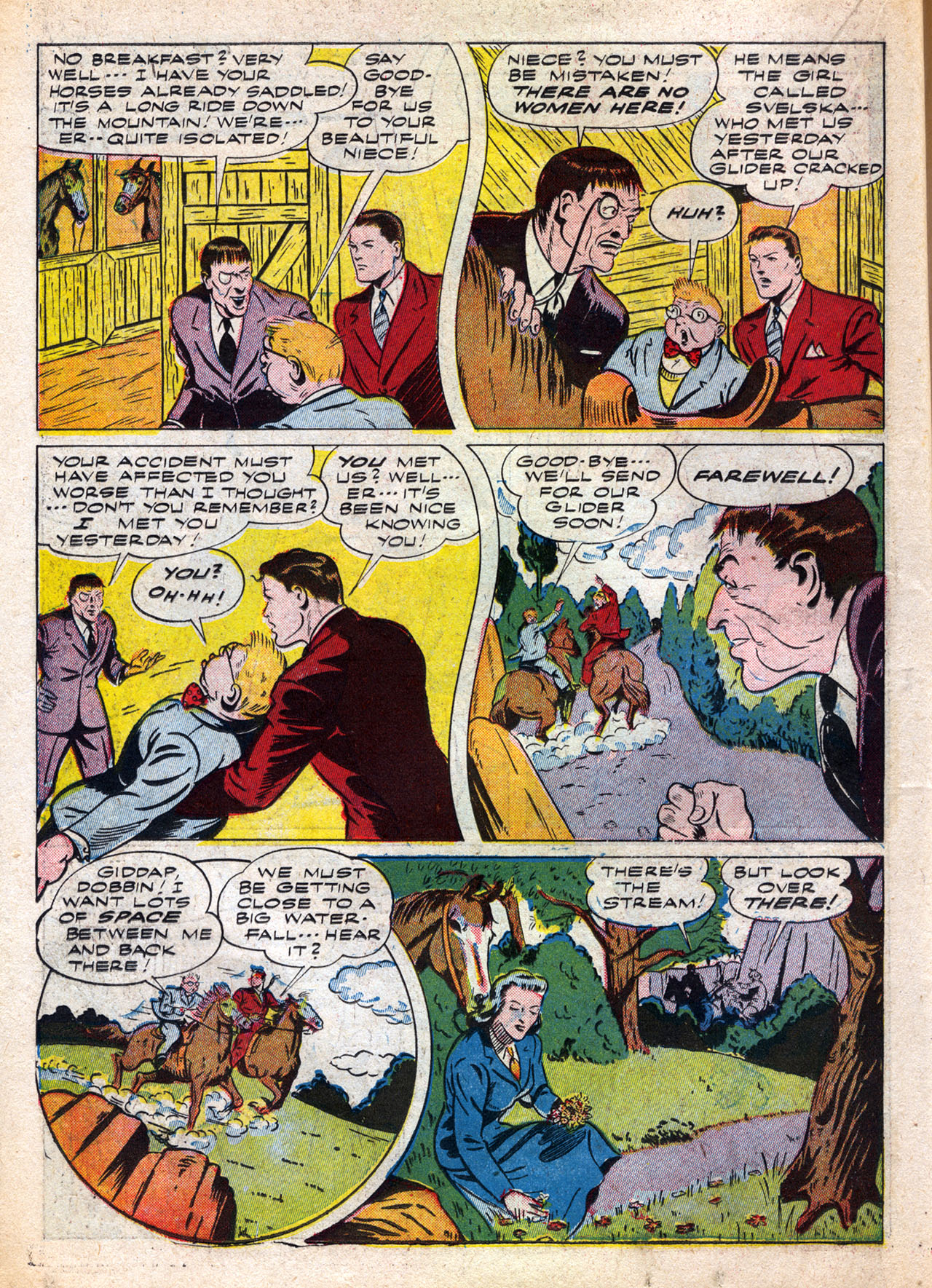 Read online Exciting Comics comic -  Issue #31 - 34