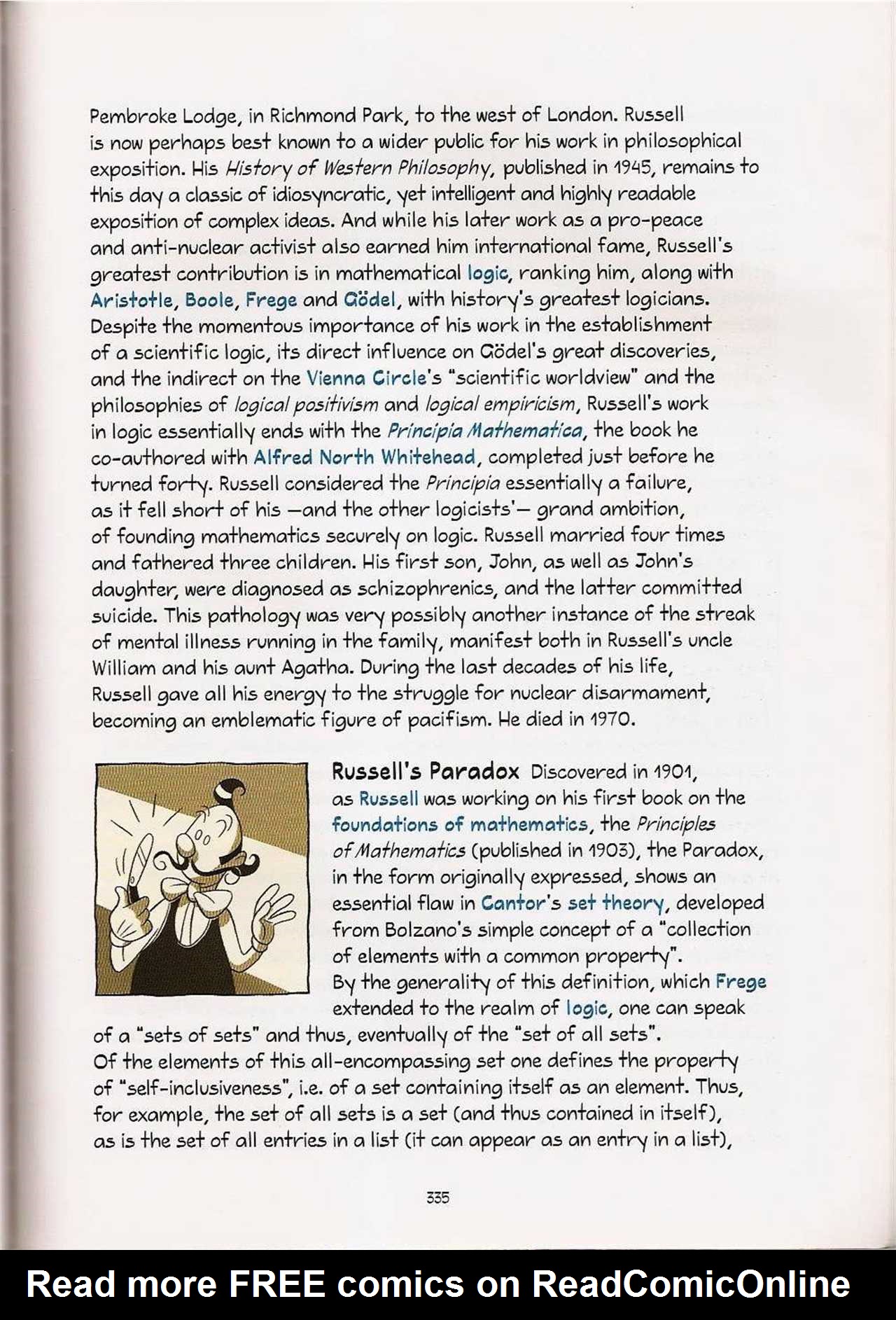 Read online Logicomix comic -  Issue # TPB - 319